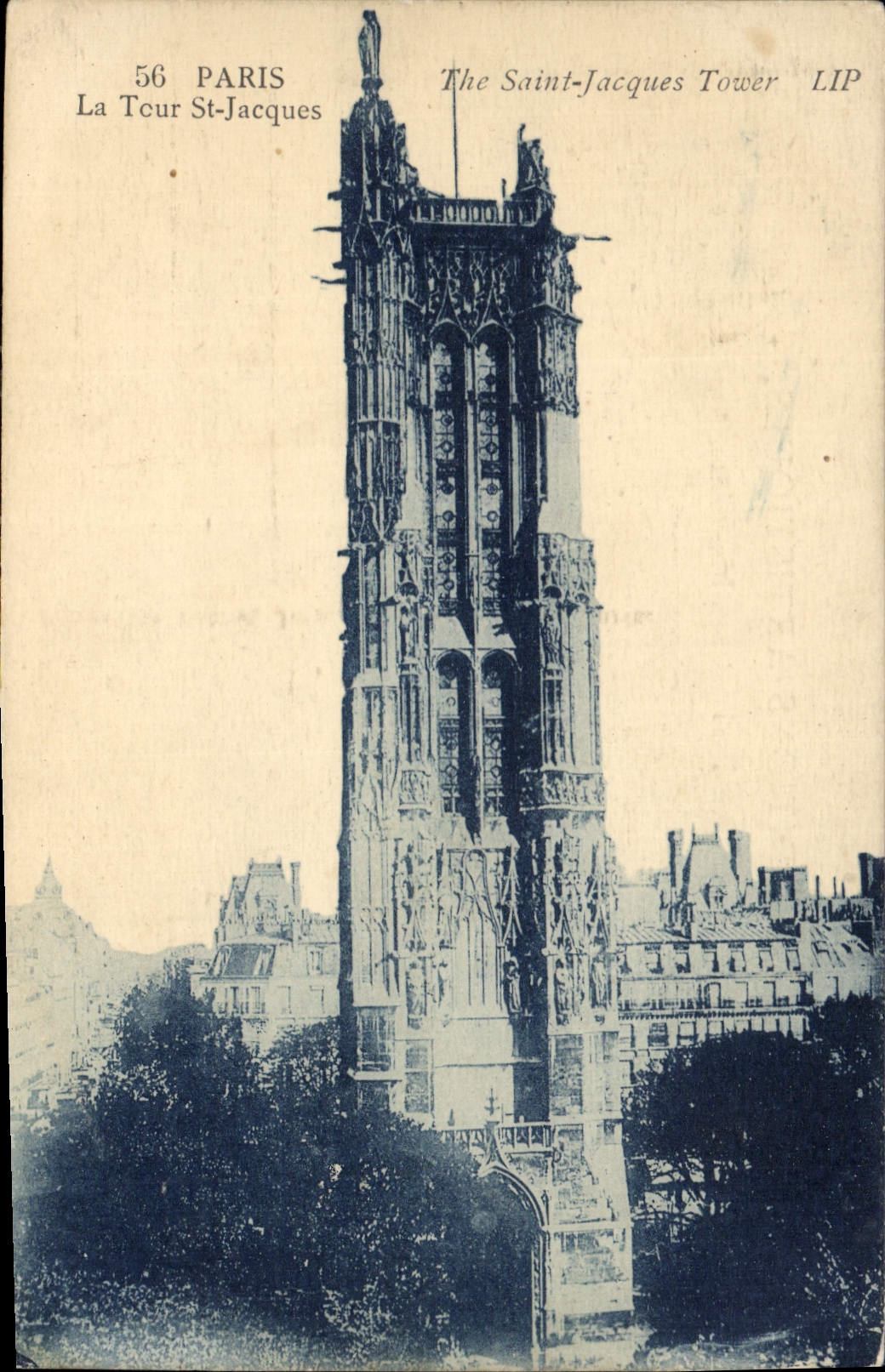 CPA Paris La Tour St Jacques 