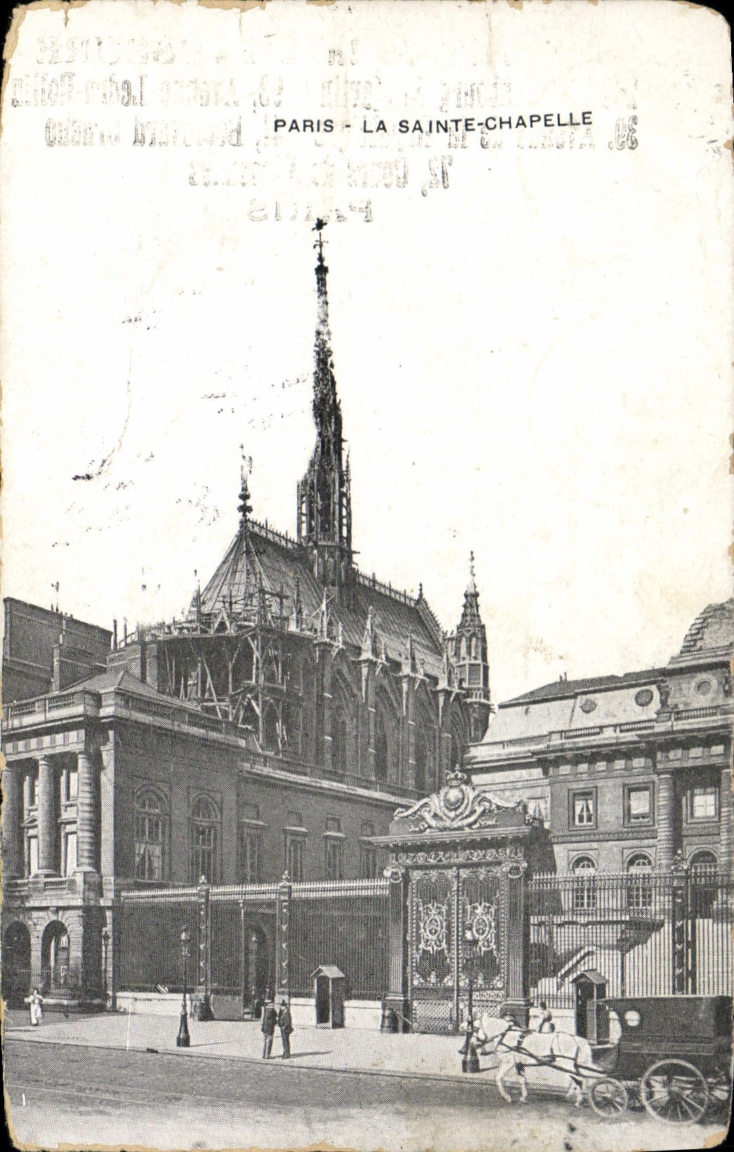 CPA Paris La Sainte Chapelle 