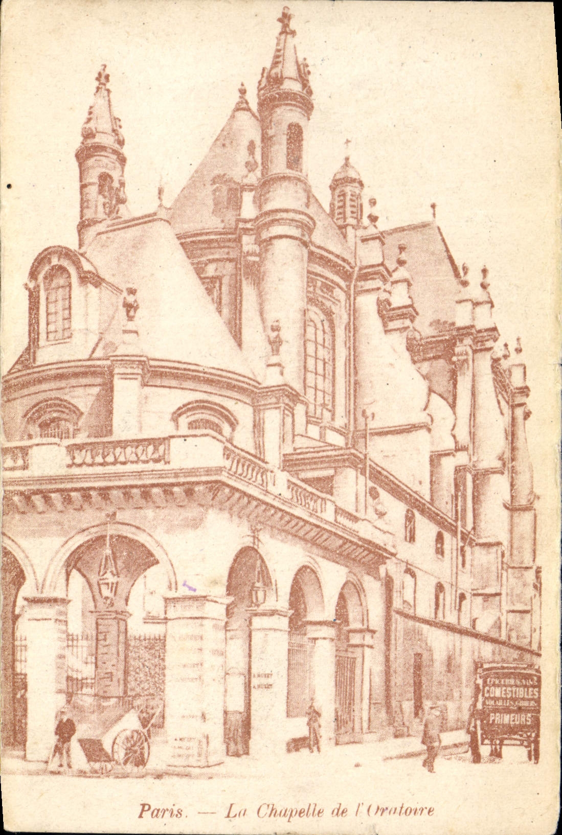 CPA Paris La Chapelle de l'Oratoire 