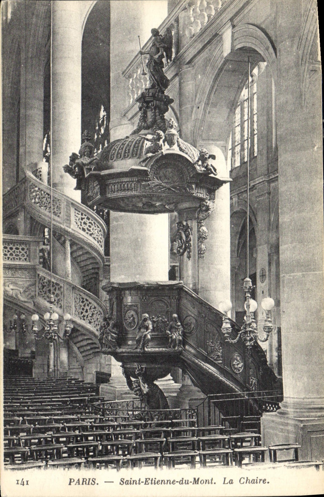 CPA Paris Saint Etienne du Mont La Chaire 