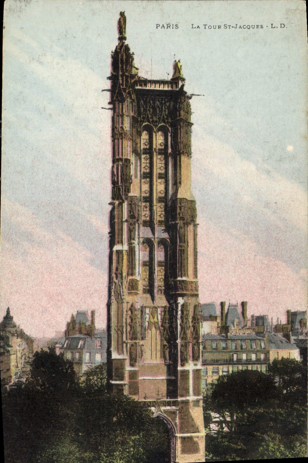 CPA Paris La Tour St Jacques 