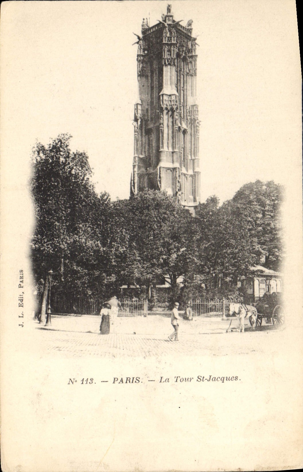 CPA Paris La Tour St Jacques 