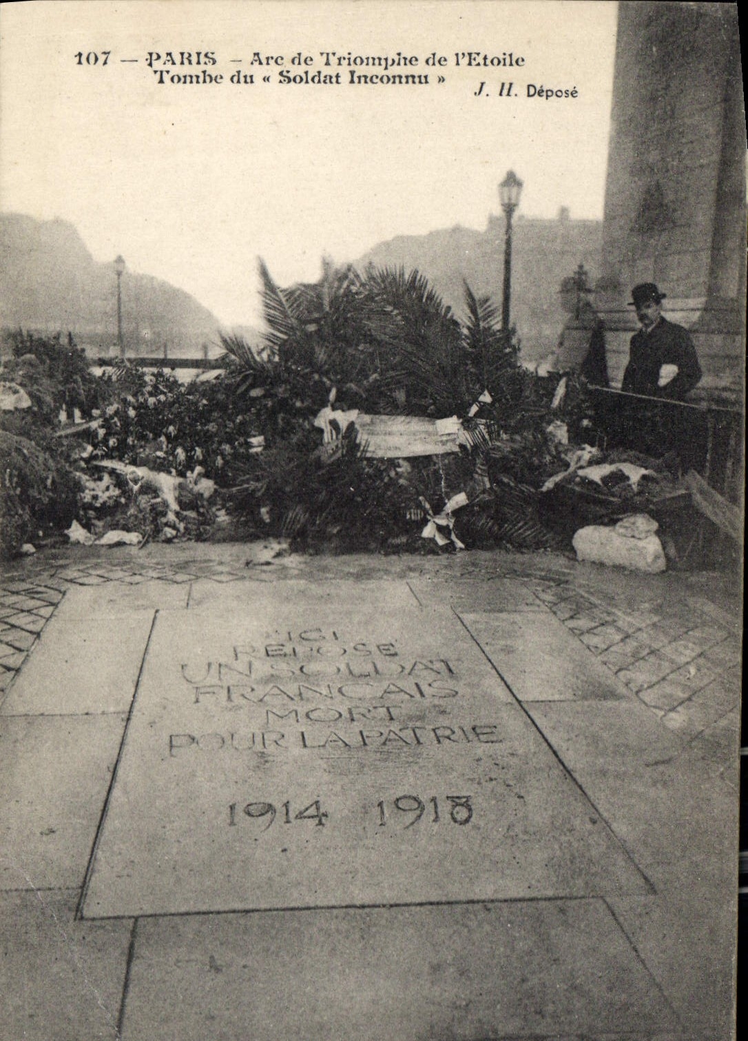 CPA Paris Arc de Triomphe de l'Etoile 