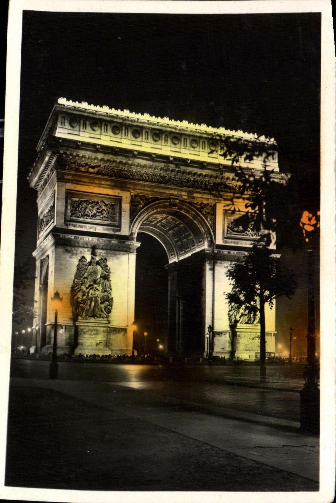 CPA Paris Arc de Triomphe 