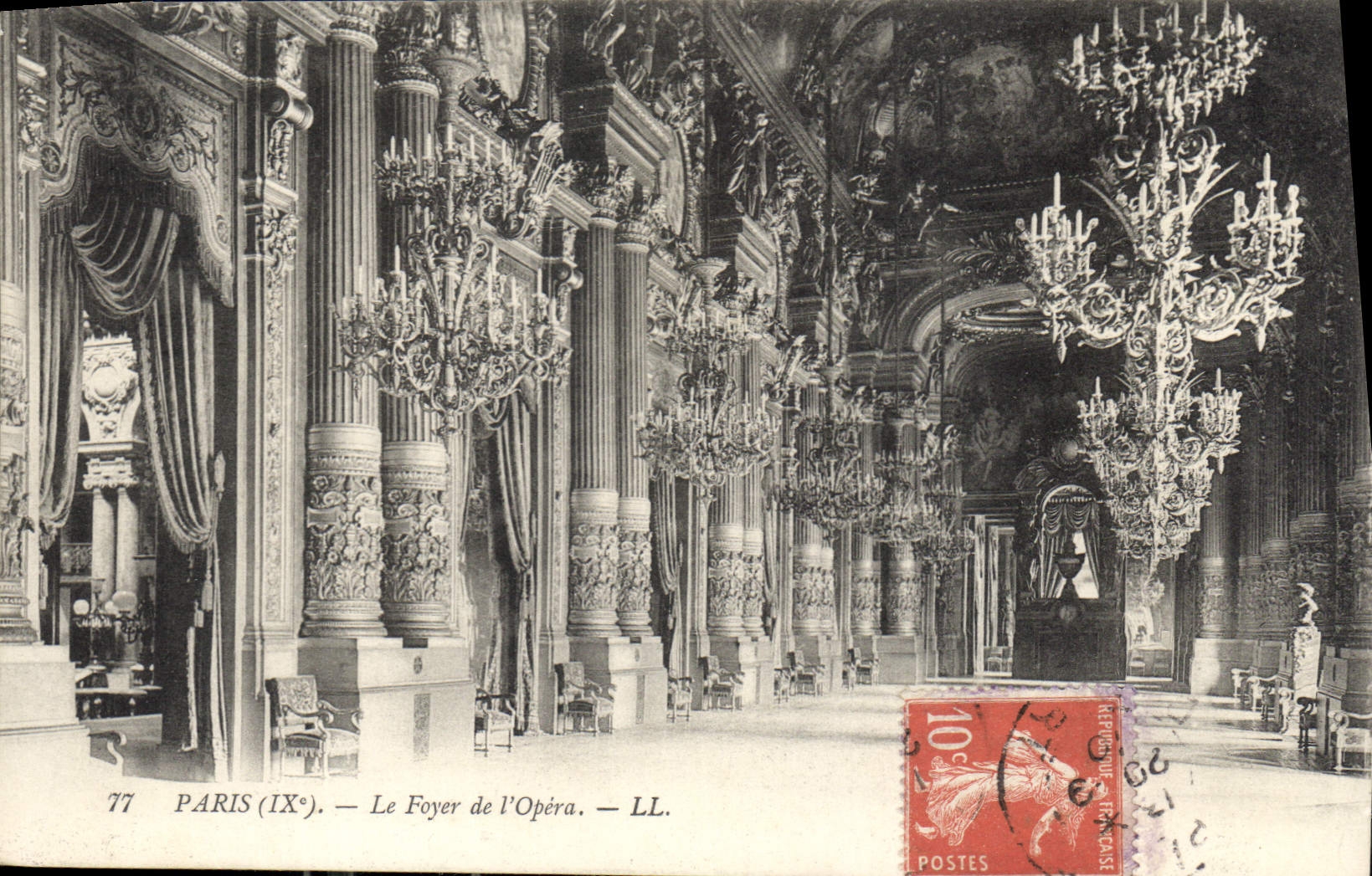 CPA Paris Le Foyer de l'Opera 
