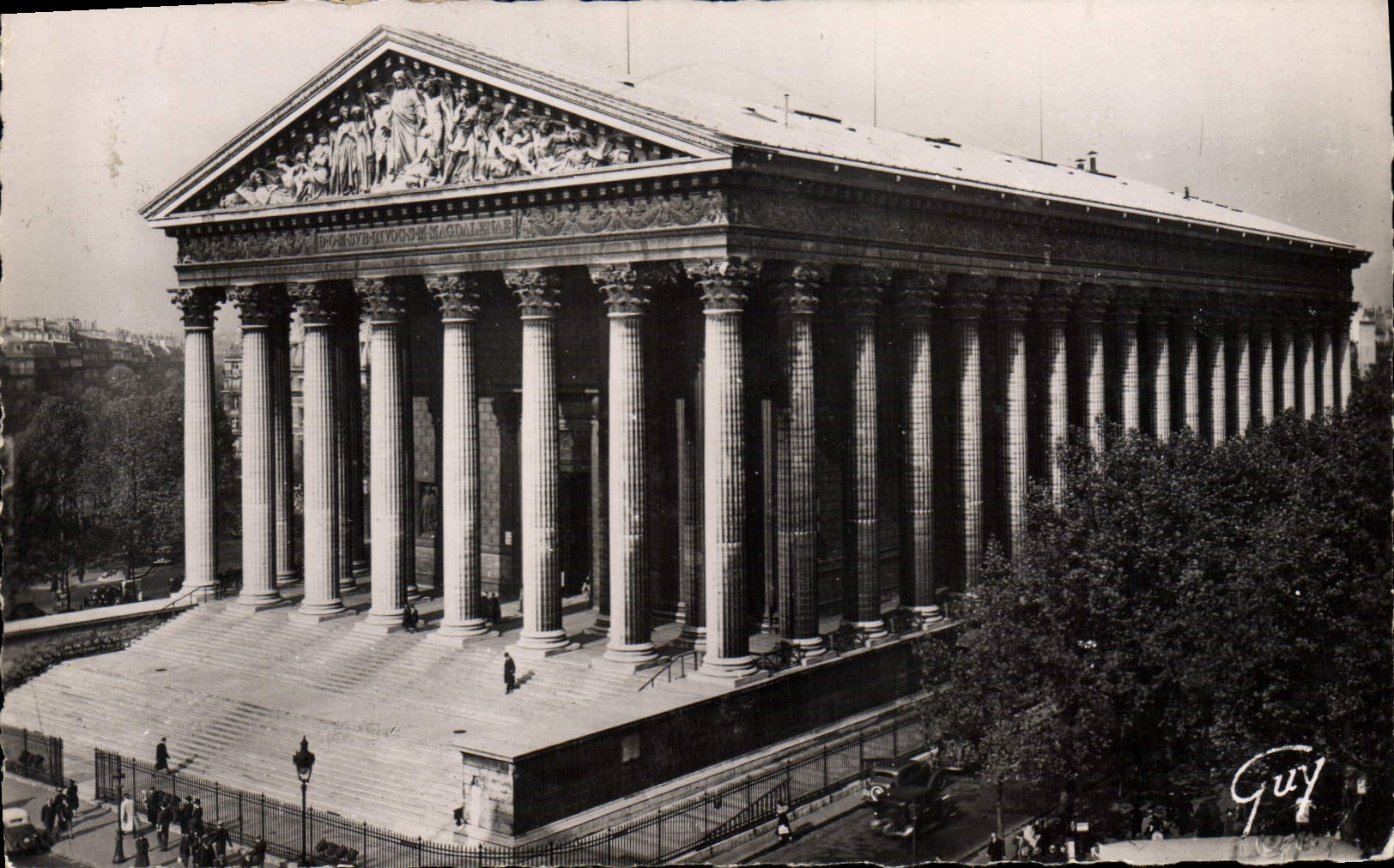 CPA Paris Eglise de la Madeleine 