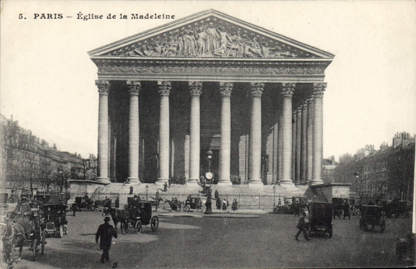 CPA Paris Eglise de la Madeleine 