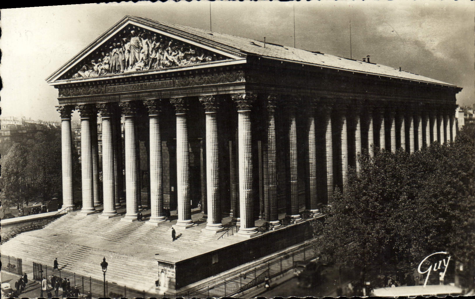 CPA Paris Eglise de la Madeleine 