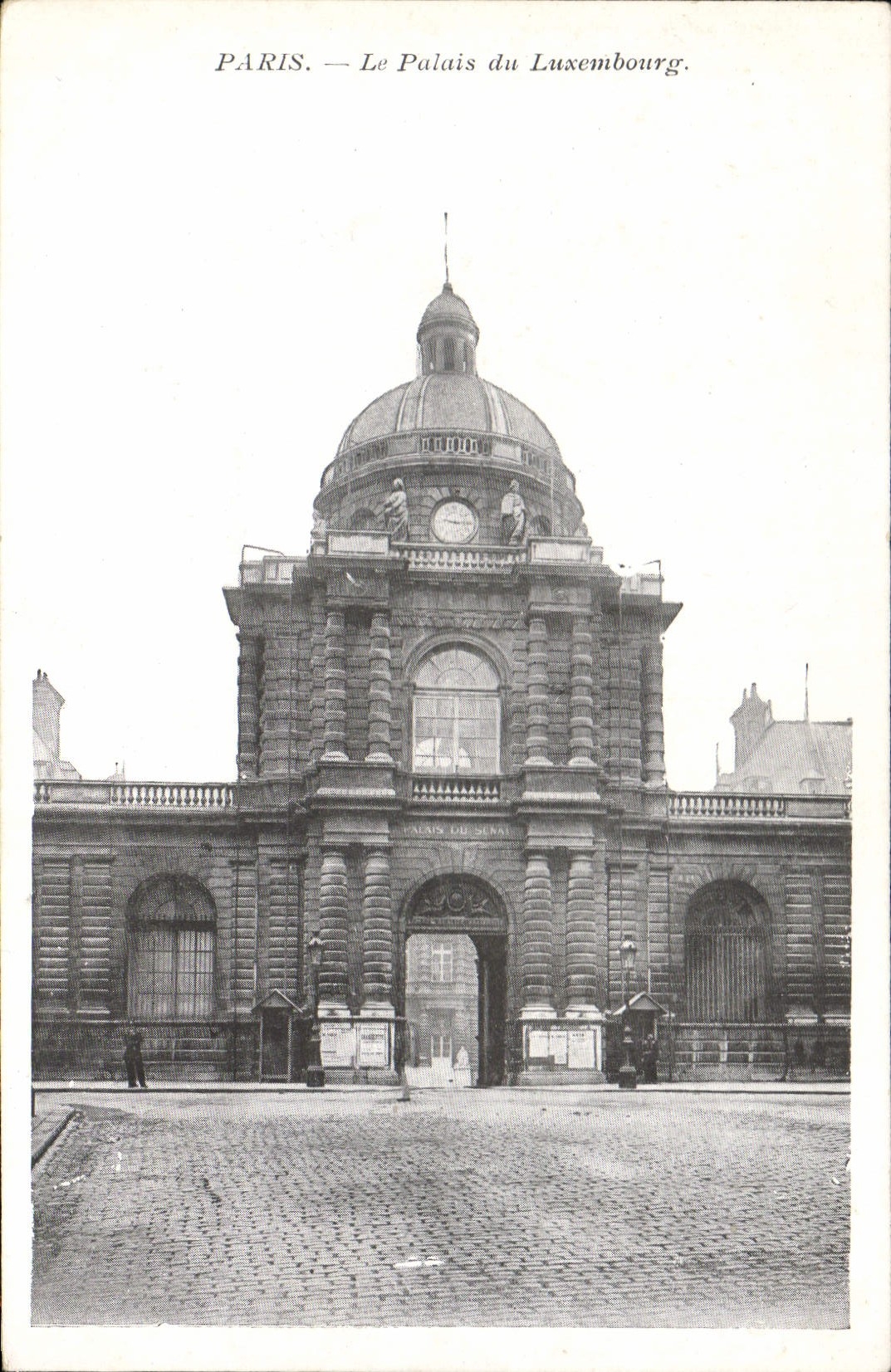 CPA Paris Le Palais du Luxembourg