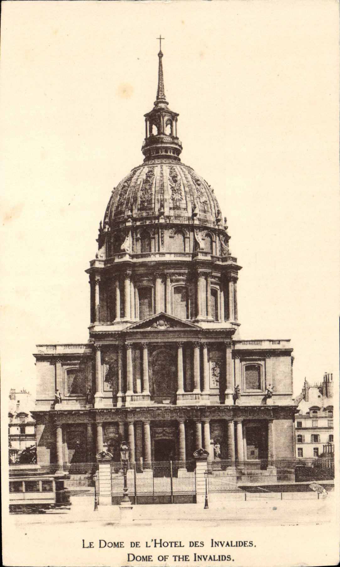 CPA Le Dome de l'Hotel des Invalides