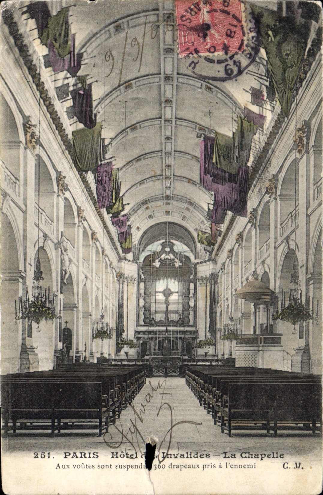 CPA Paris Hotel des Invalides La Chapelle