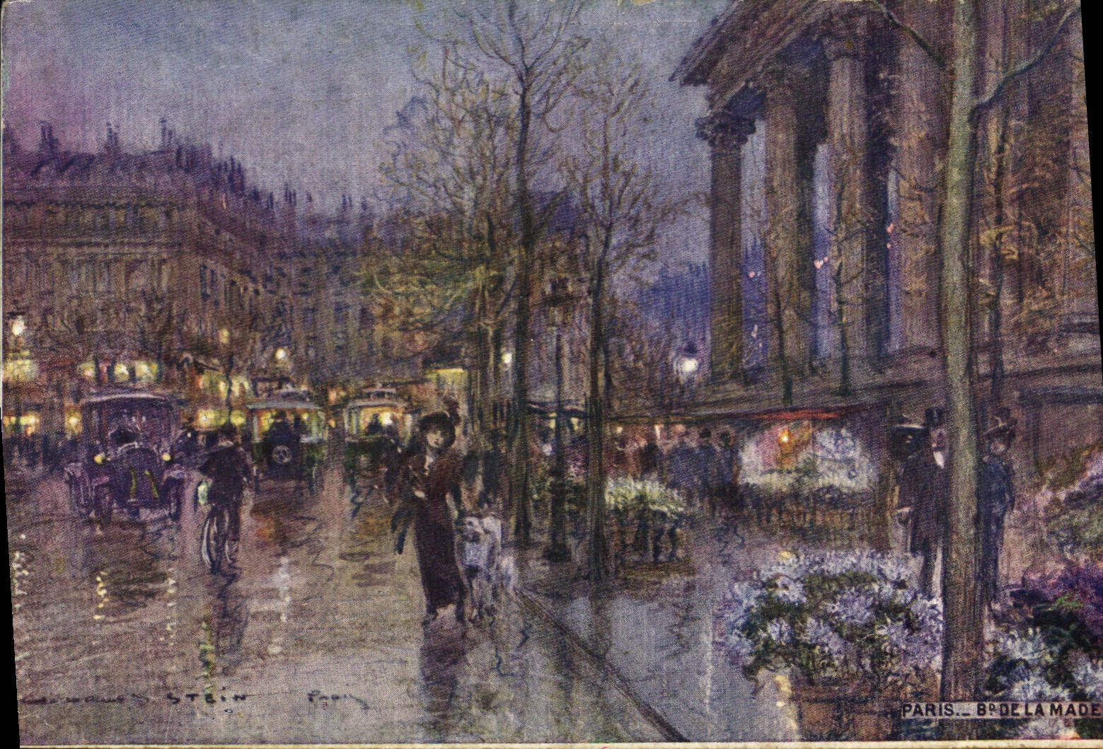 CPA Paris De La Madeleine 