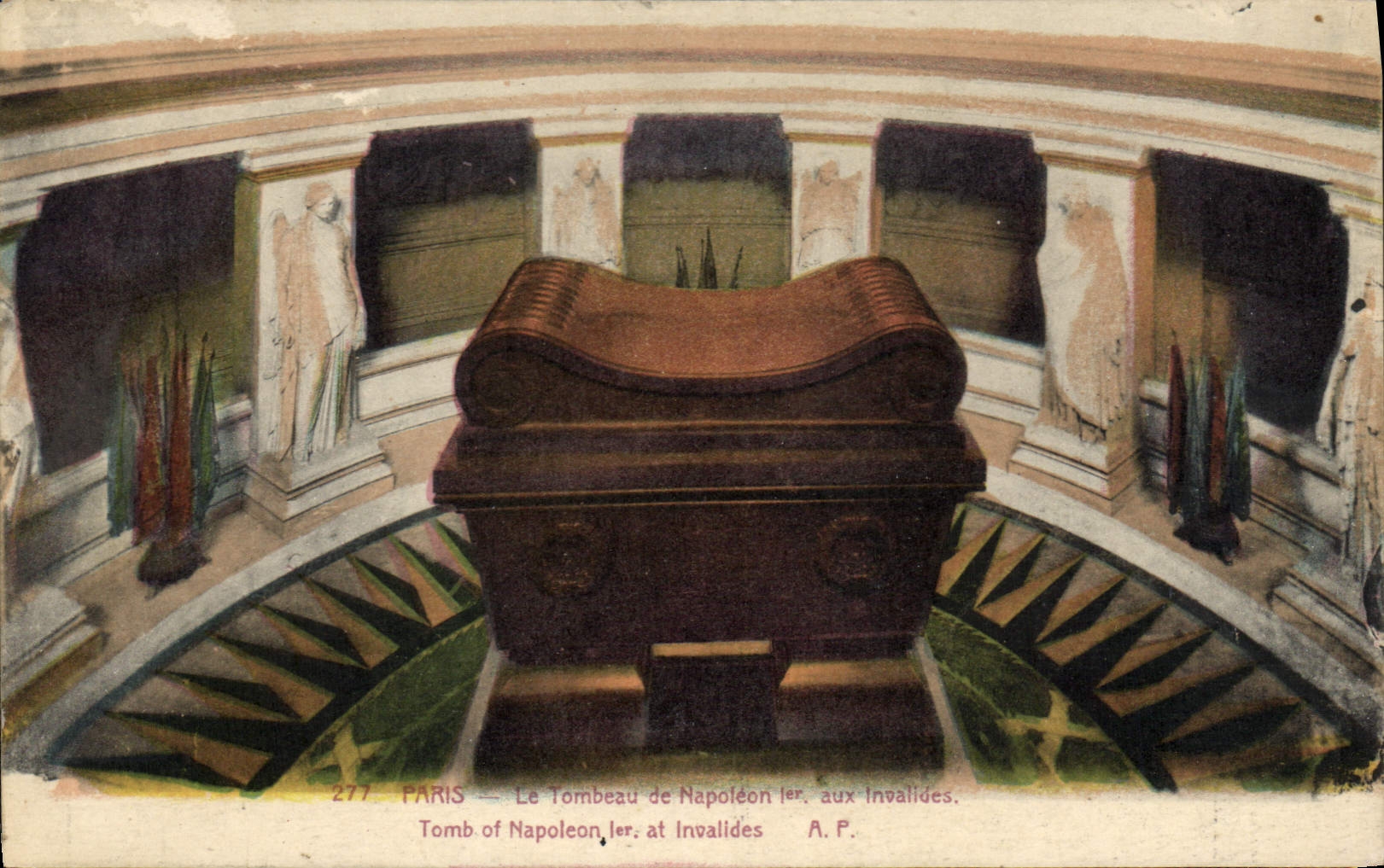 CPA Paris Le Tombeau de Napoleon aux Invalides 