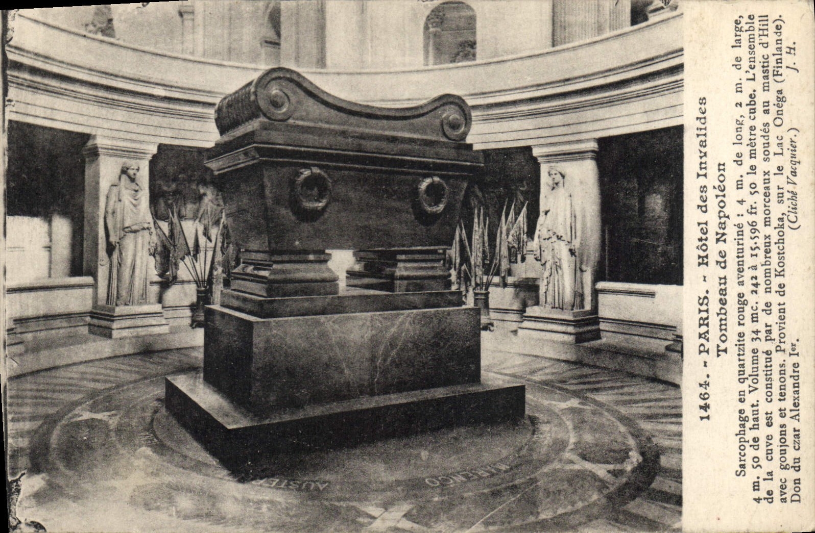 CPA Paris Hotel des Invalides Tombeau de Napoleon 