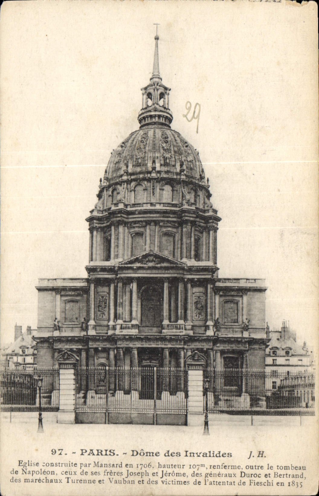 CPA Paris Dome des Invalides 