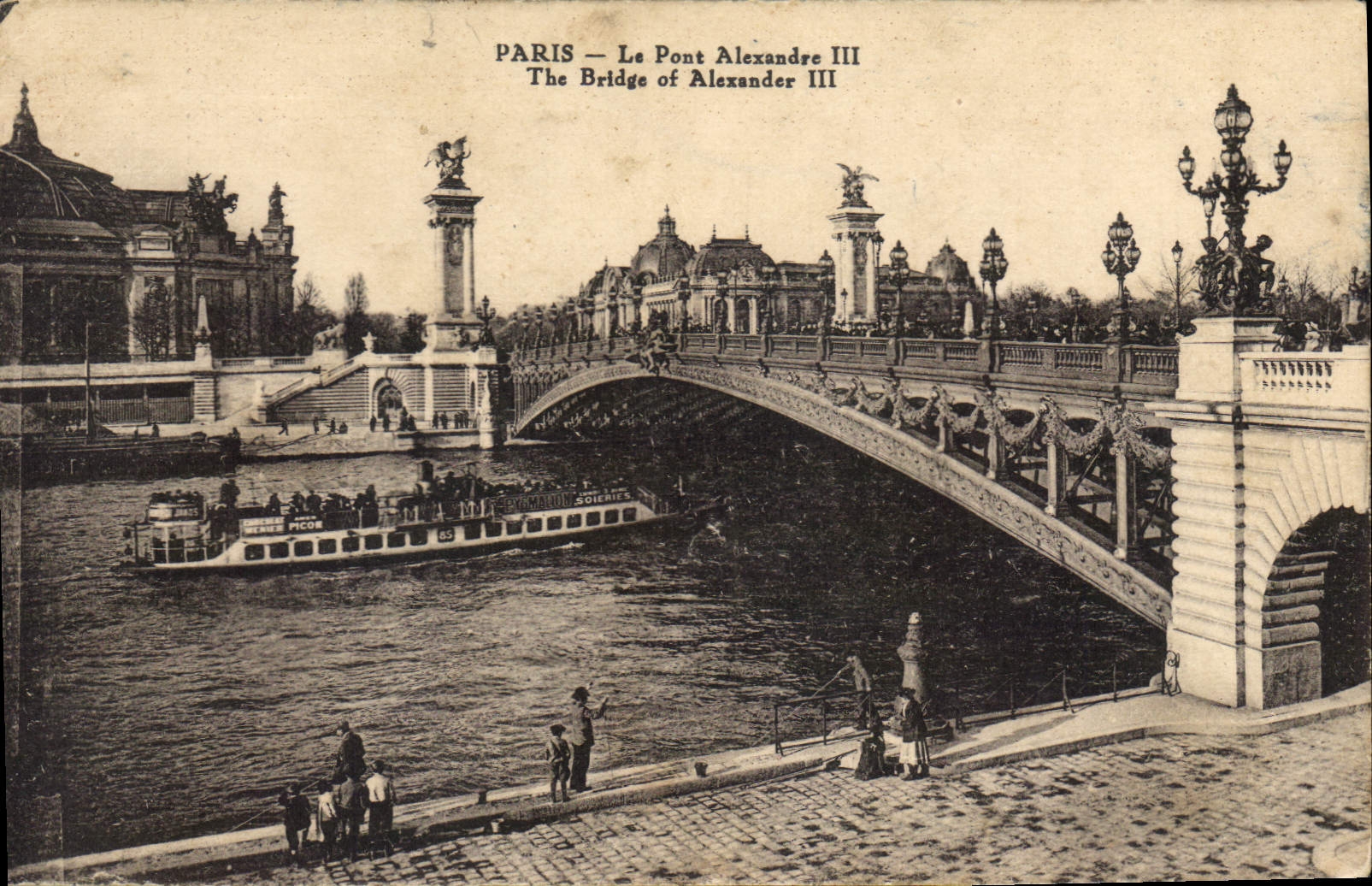 CPA Paris Le Pont Alexandre III 