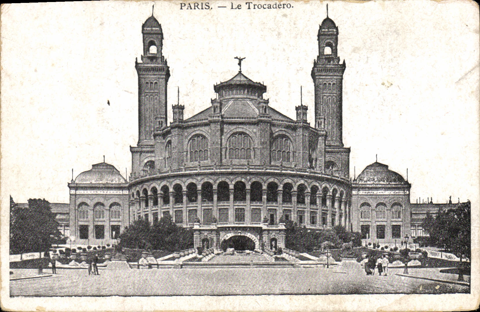 CPA Paris Le Trocadero 