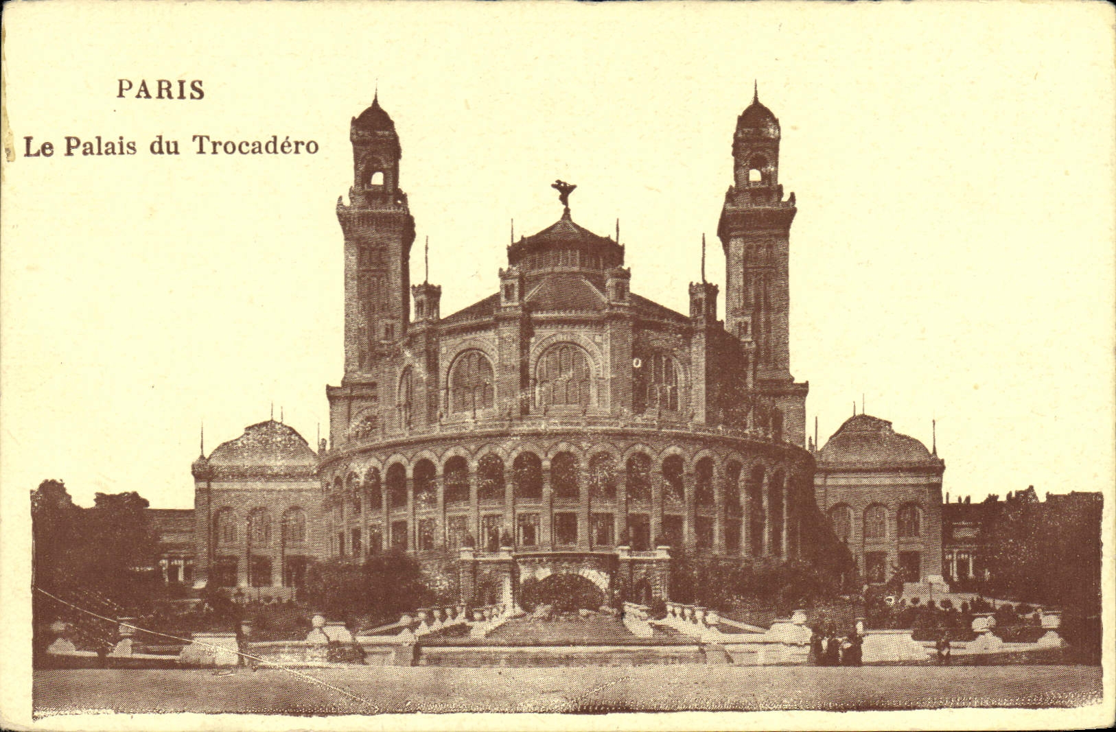 CPA Paris Le Palais du Trocadero 