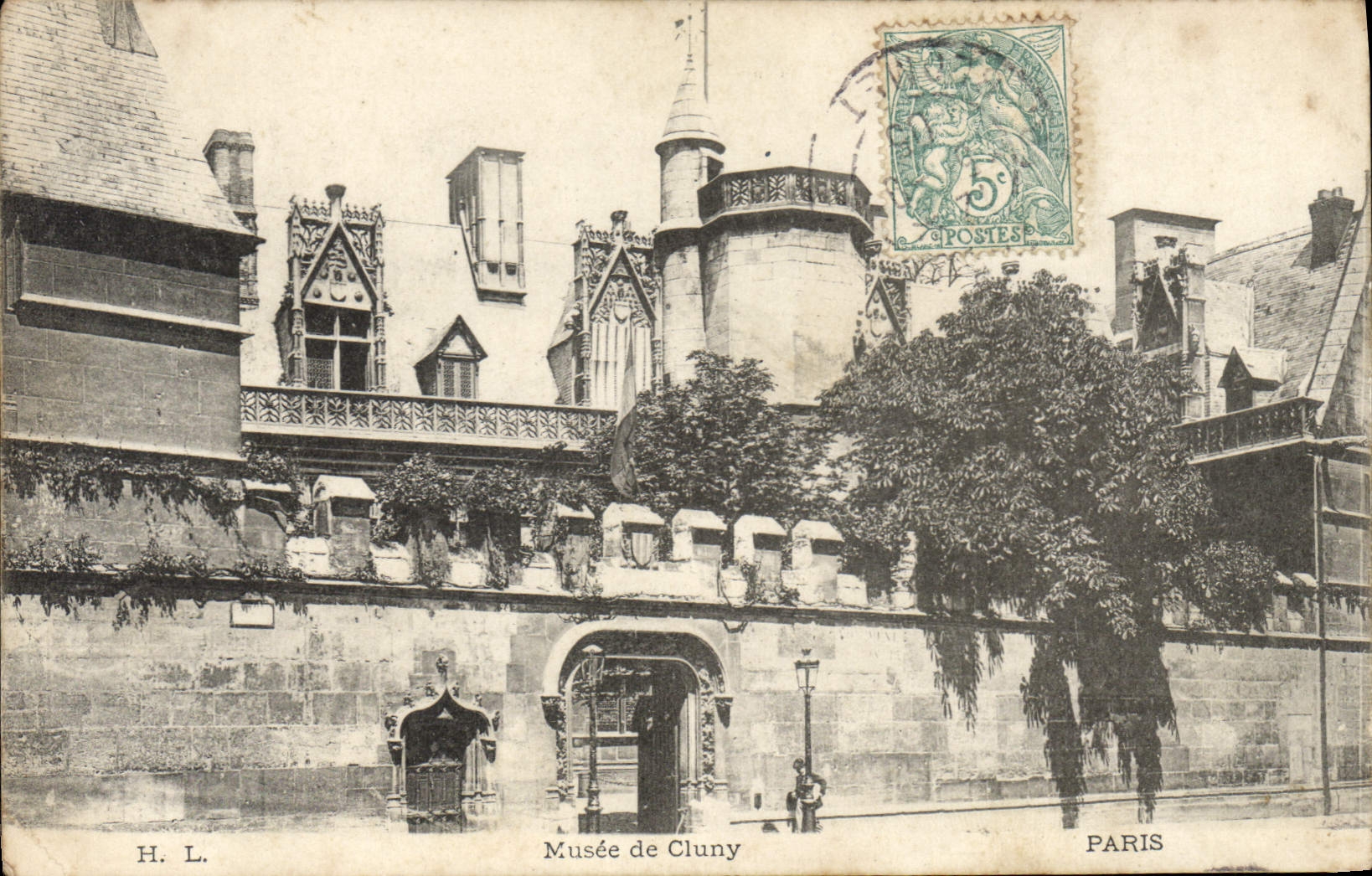 CPA Paris Musee de Cluny 