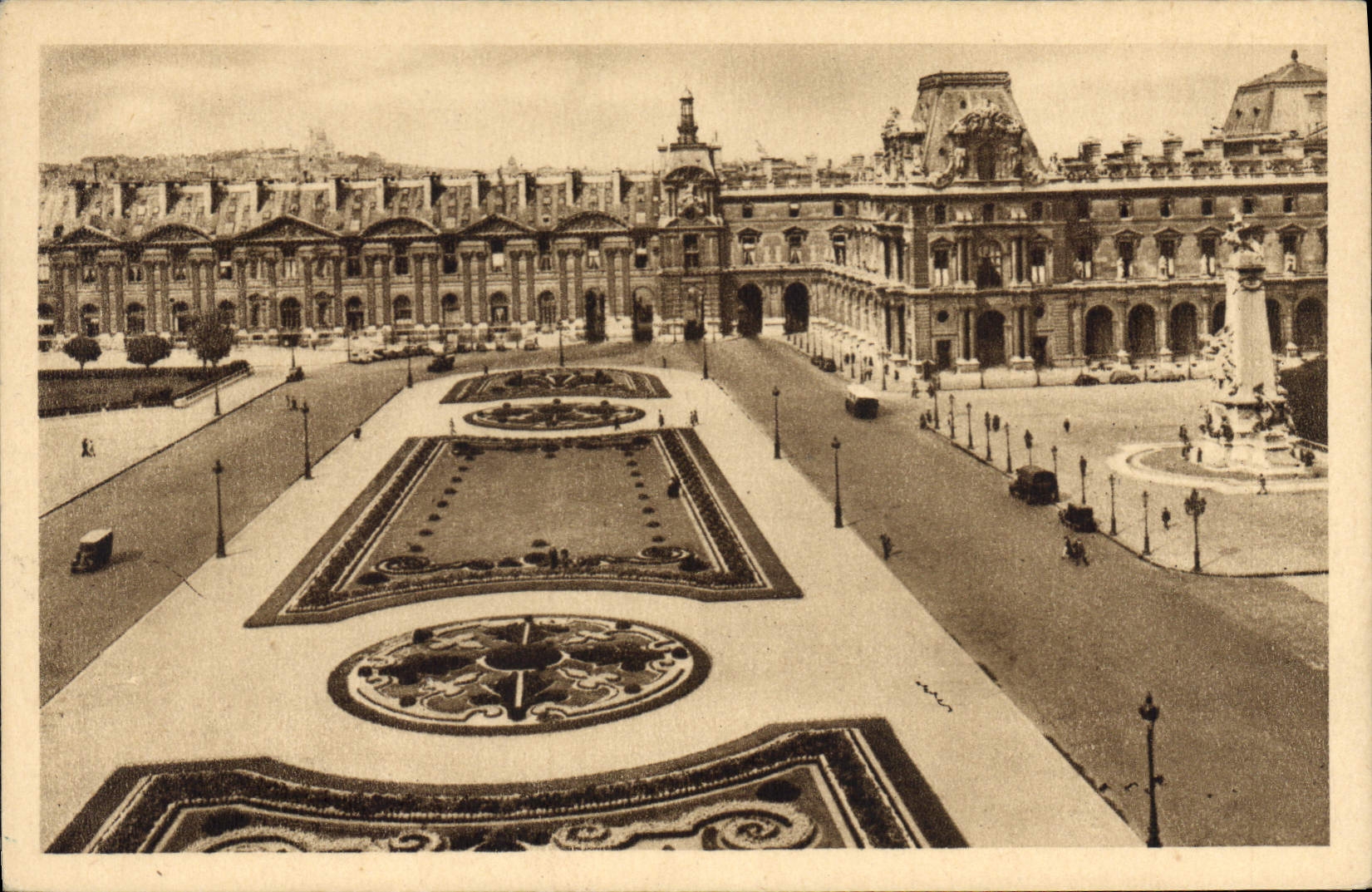 CPA Paris Le Louvre 