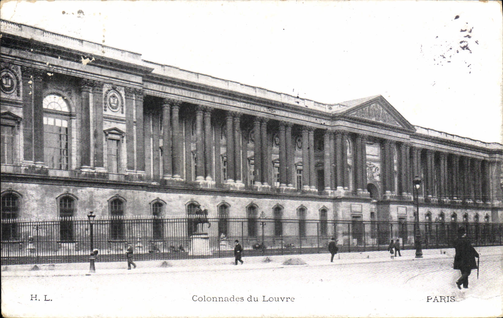 CPA Paris Colonnades du Louvre 
