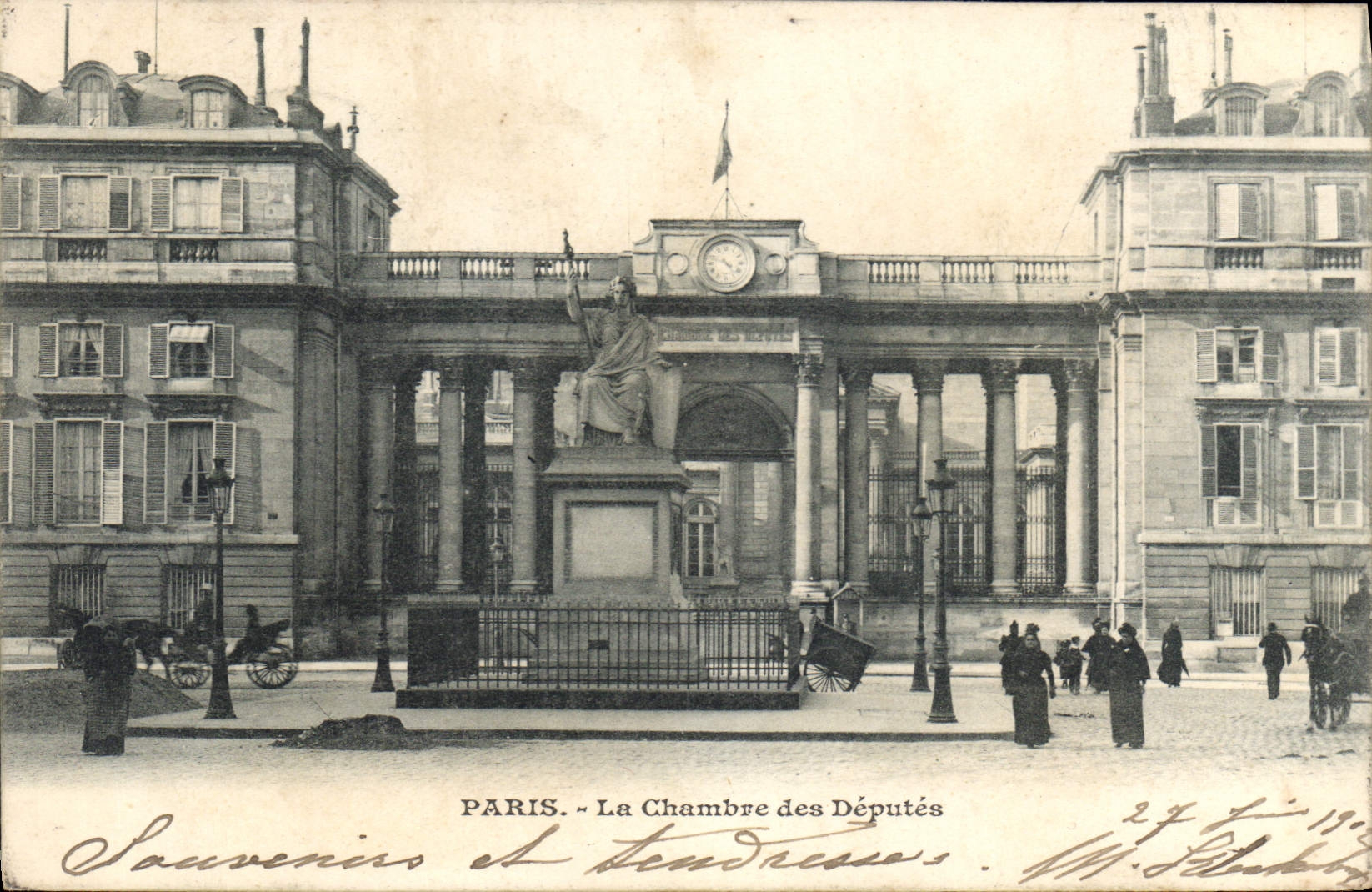 CPA Paris La Chambre des Deputes 