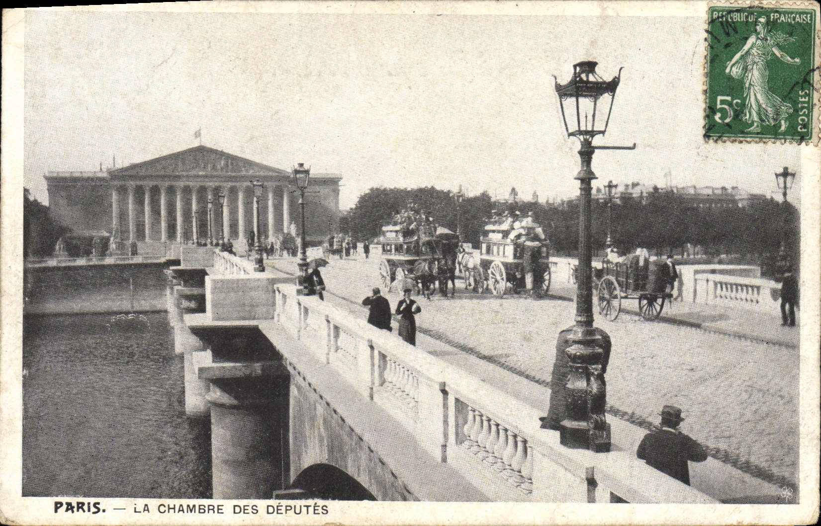 CPA Paris La Chambre des Deputes 