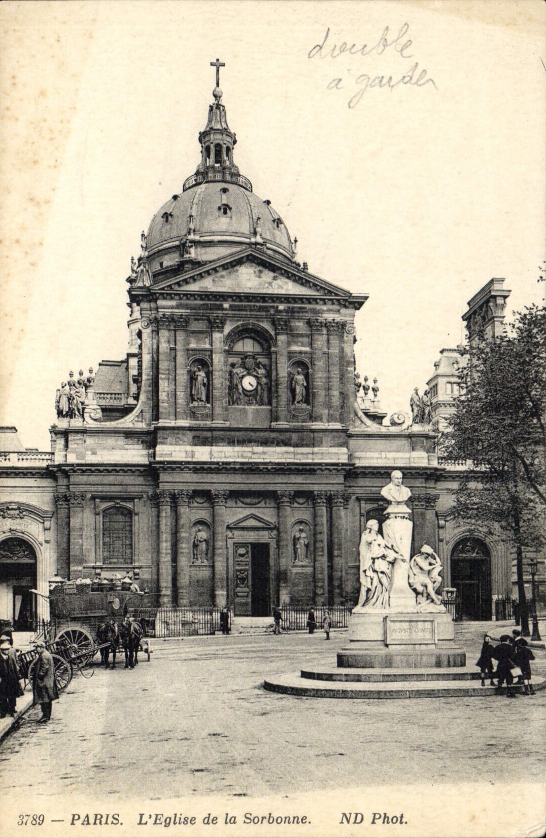 CPA Paris L'Eglise de la Sorbonne 