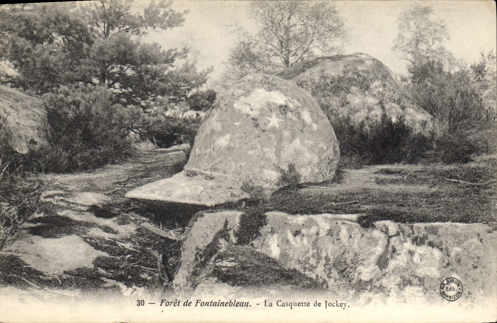 CPA Foret de Fontainebleau La Casquette de Jockey 