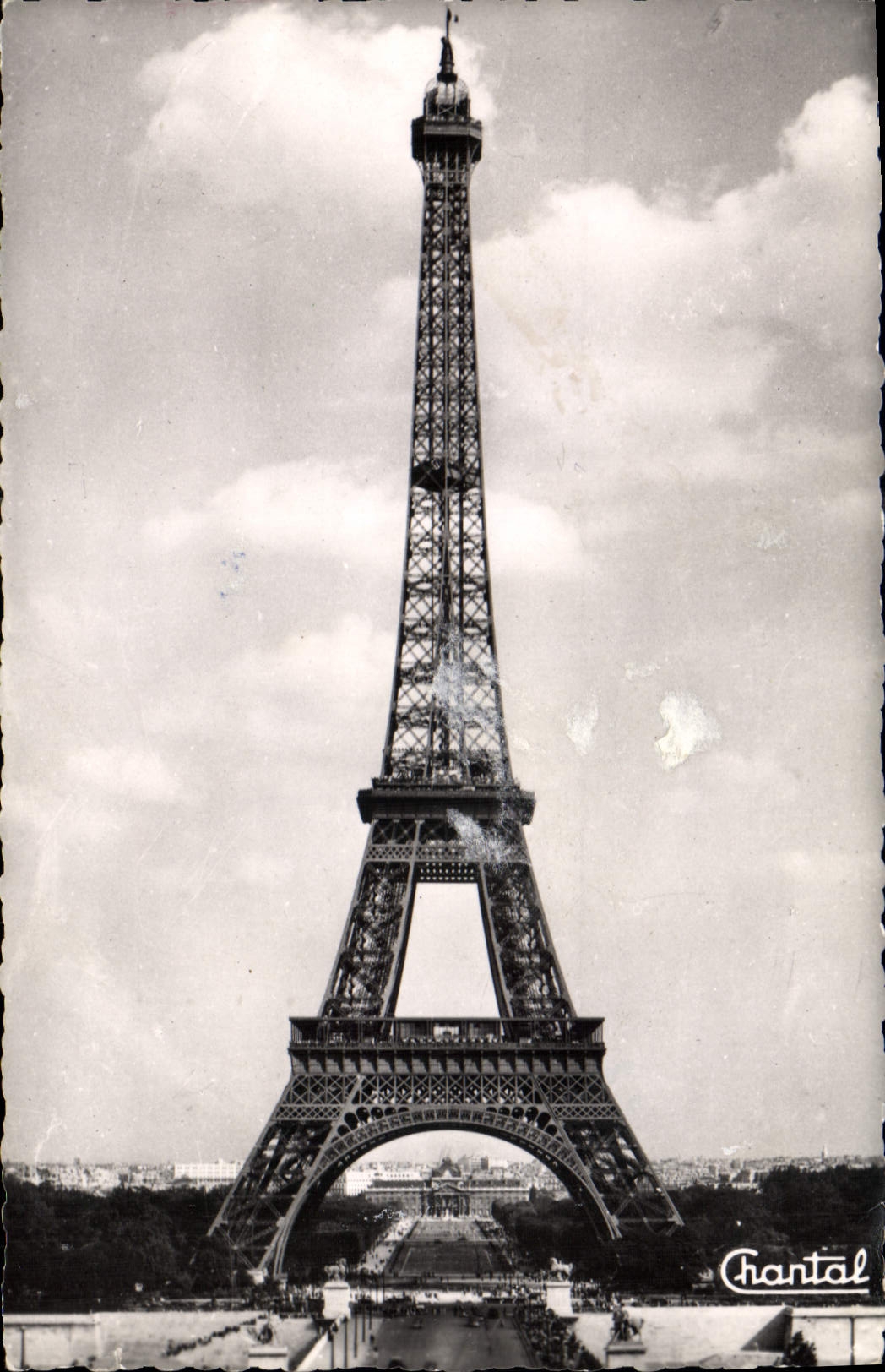 CPA Paris La Tour Eiffel 