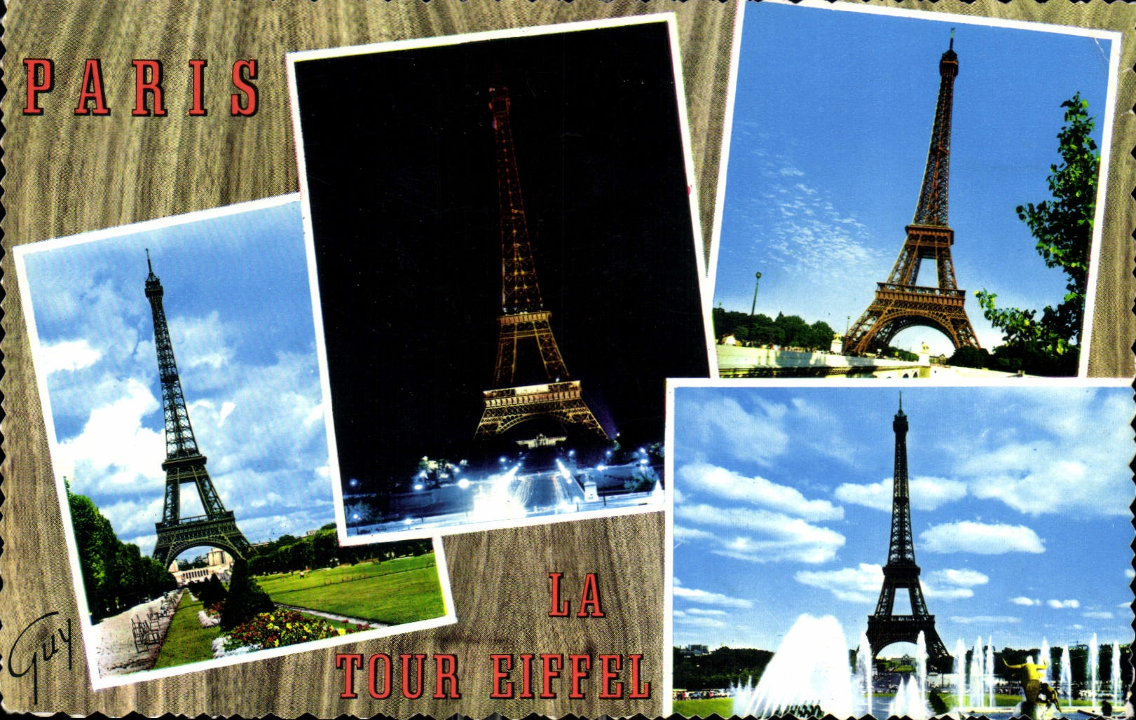 CPA Paris La Tour Eiffel 