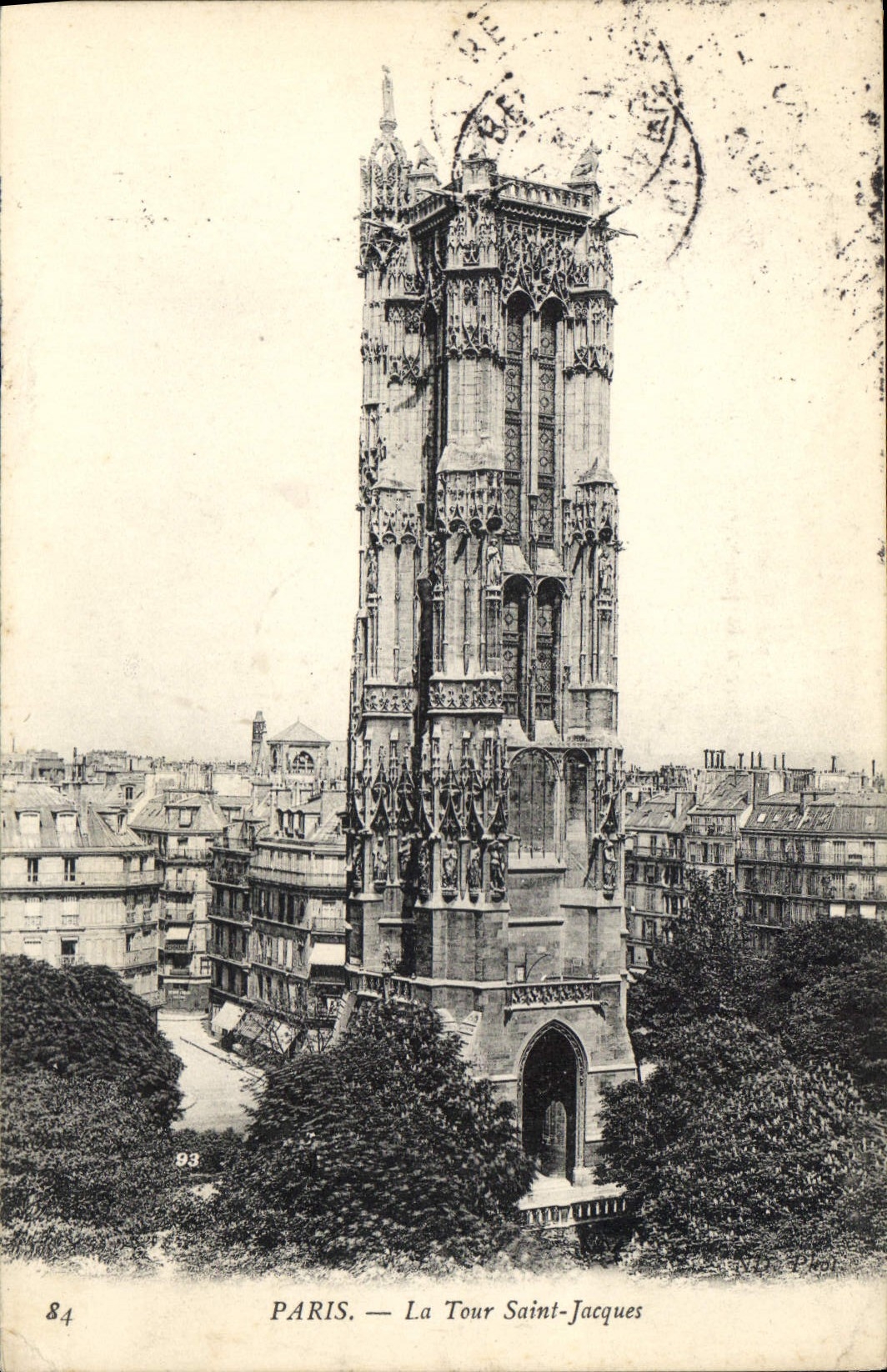 CPA Paris La Tour Saint Jacques 