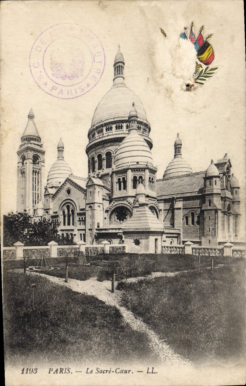 CPA Paris Le Sacre Coeur 