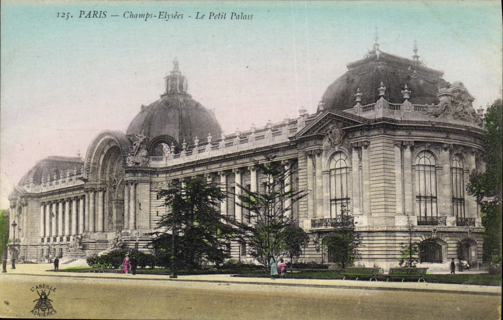 CPA Paris Champs Elysees Le Petit Palais 