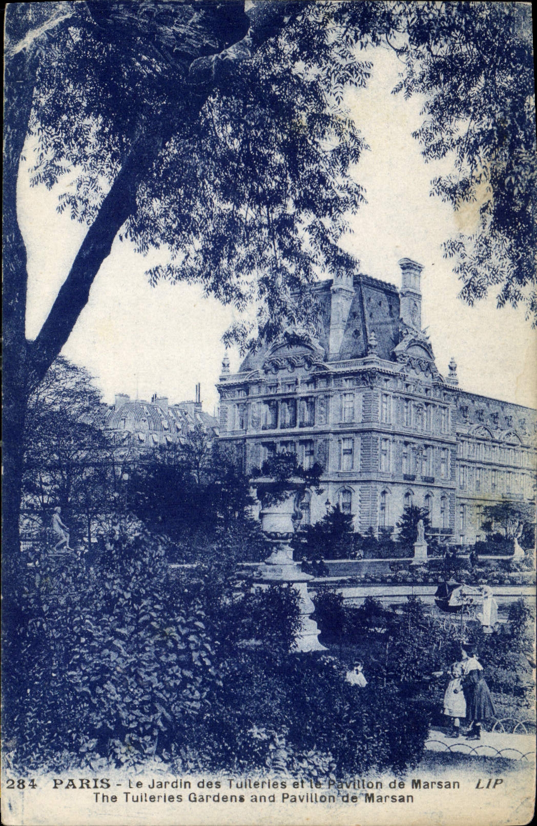 CPA Paris Le Jardin des Tuileries 