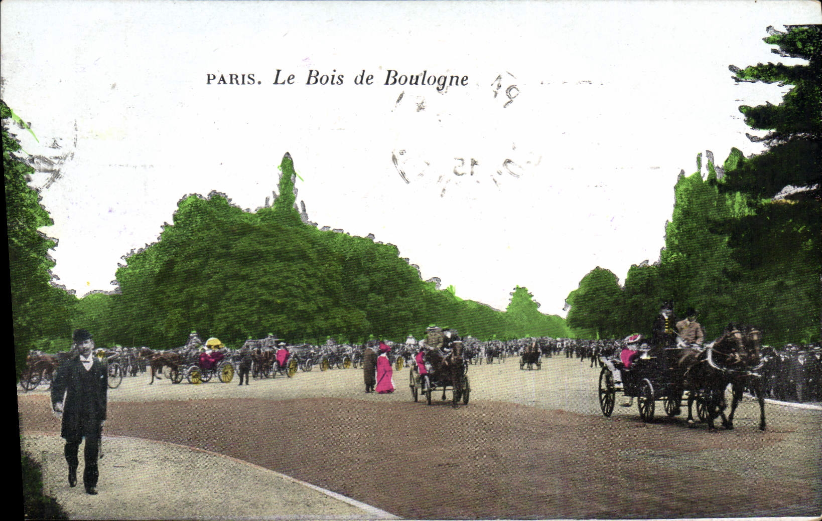 CPA Paris Le Bois de Boulogne 