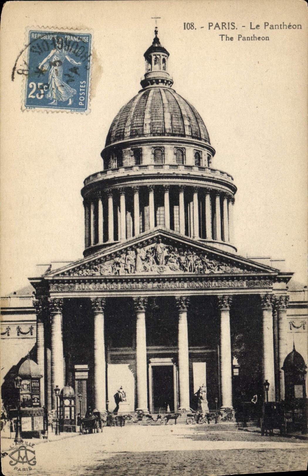 CPA Paris Le Pantheon 