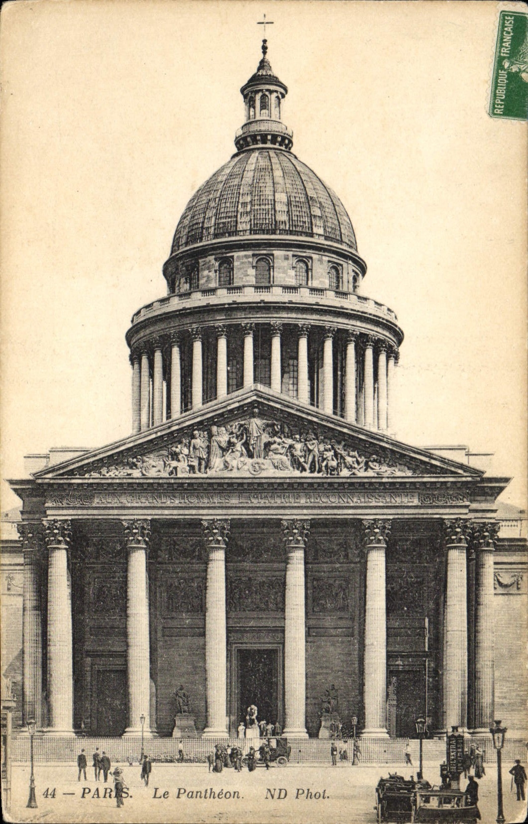 CPA Paris Le Pantheon 