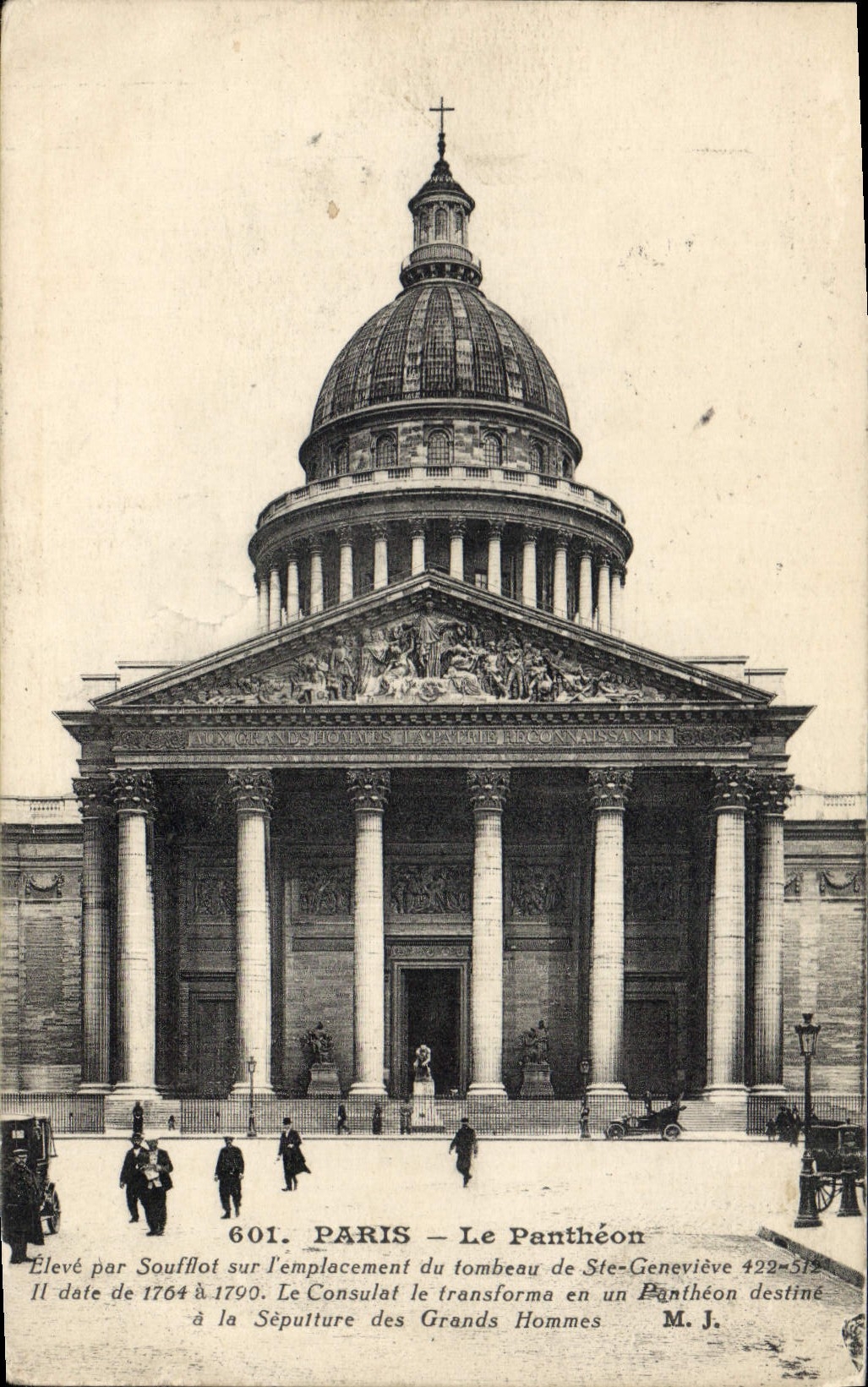 CPA Paris Le Pantheon 