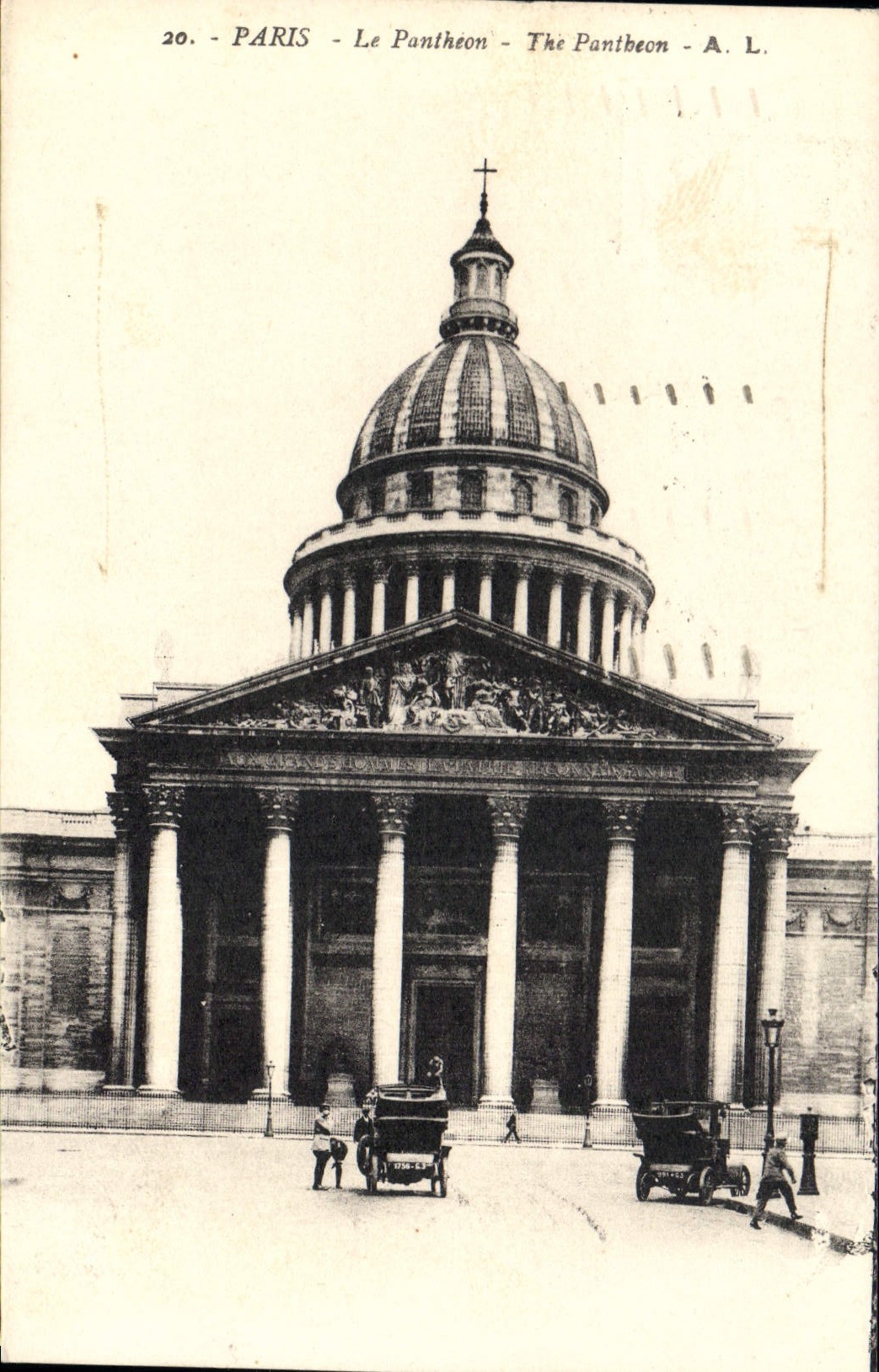 CPA Paris Le Pantheon 