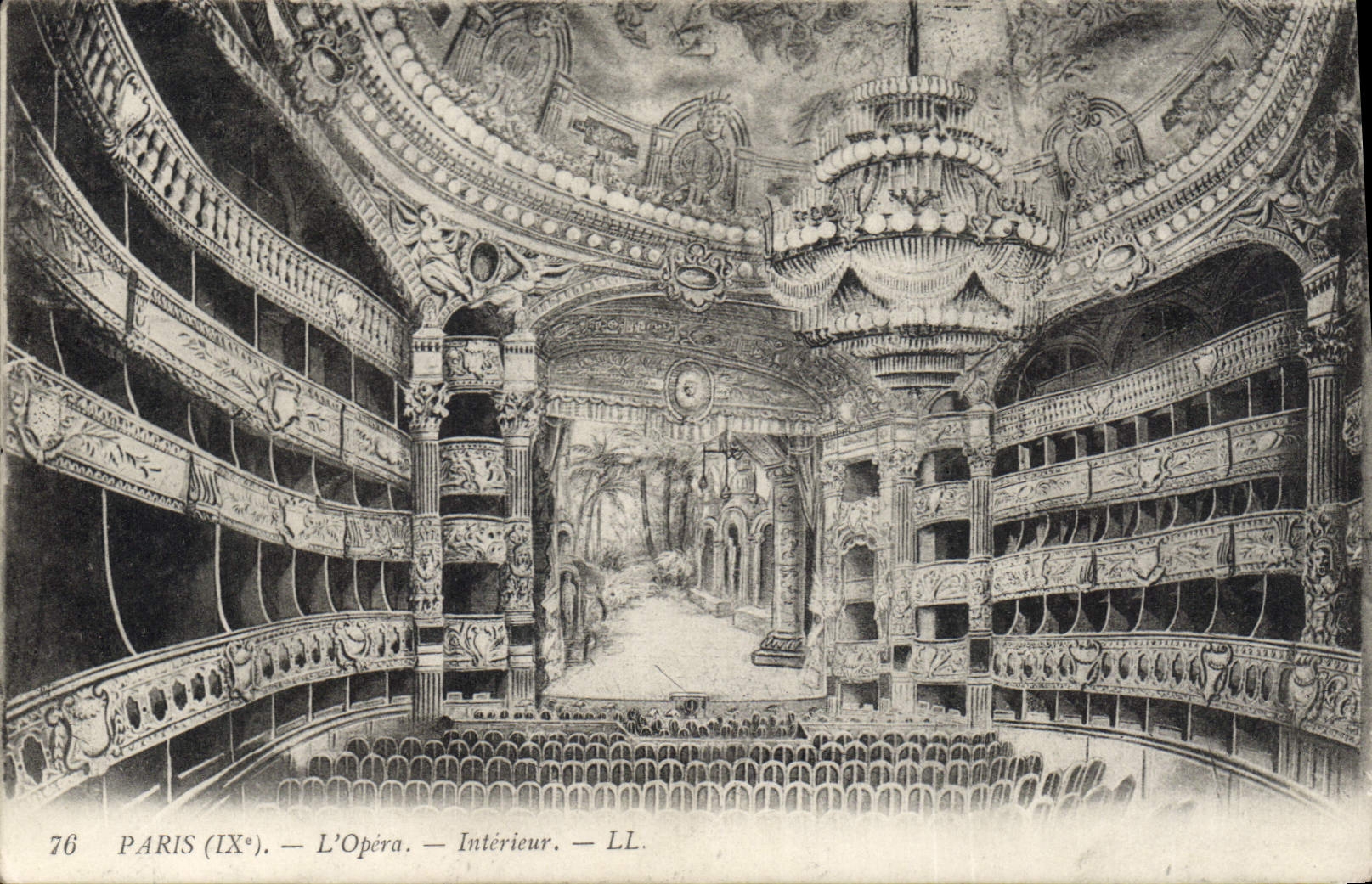 CPA Paris L'Opera Interieur 