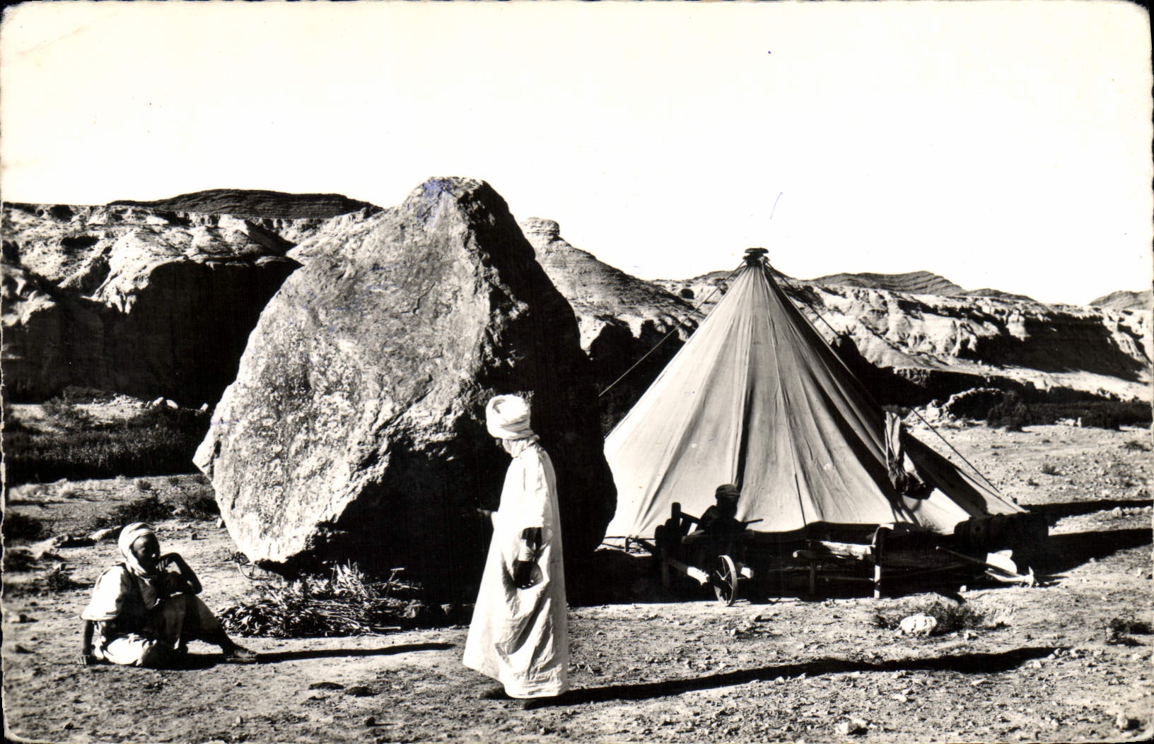 CPA Scenes et Types Nomades