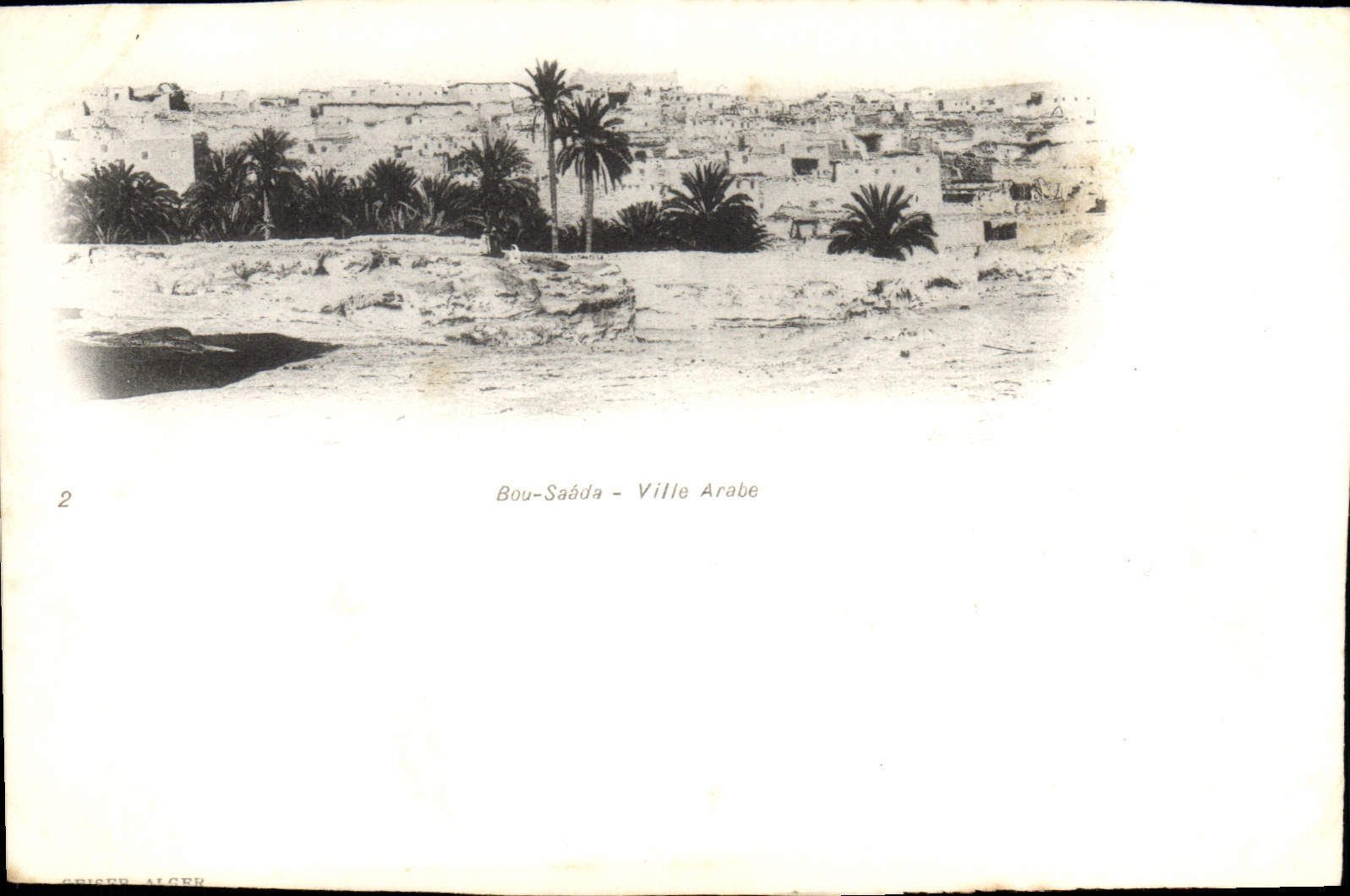 CPA Bou Saada Ville arabe