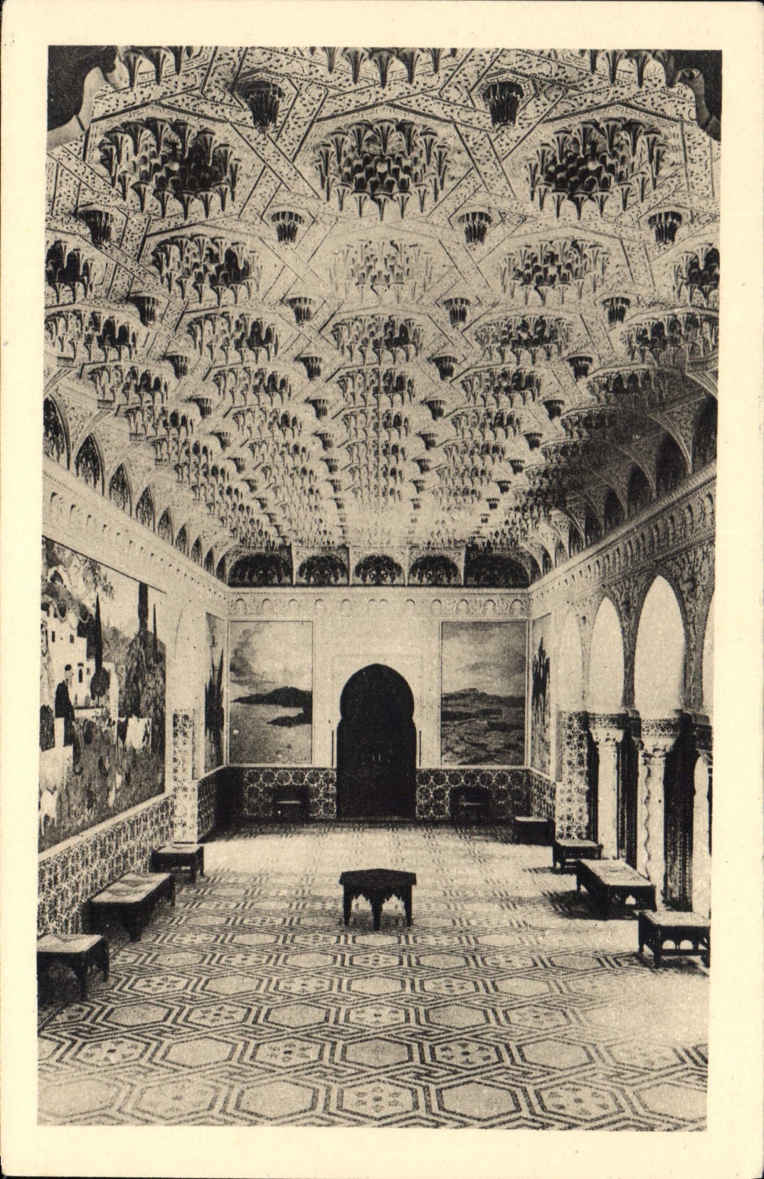 CPA Alger Palais d'Ete Salon Presidential 