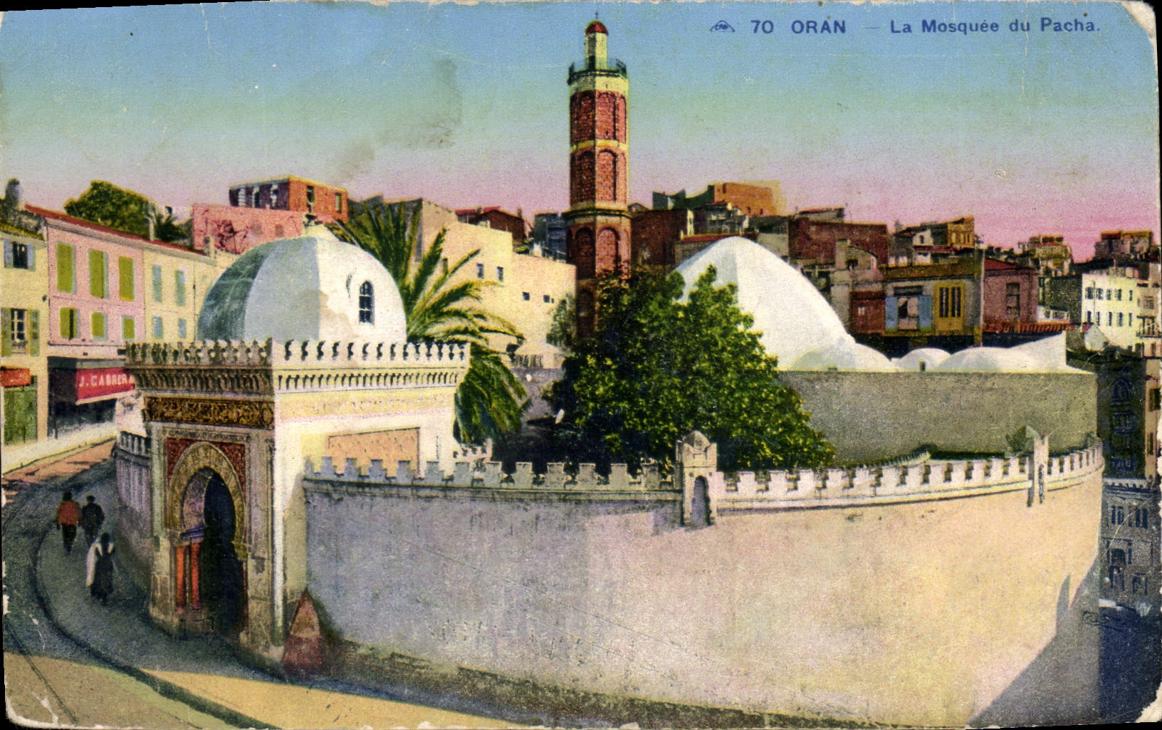 CPA Oran La Mosquee du Pacha 