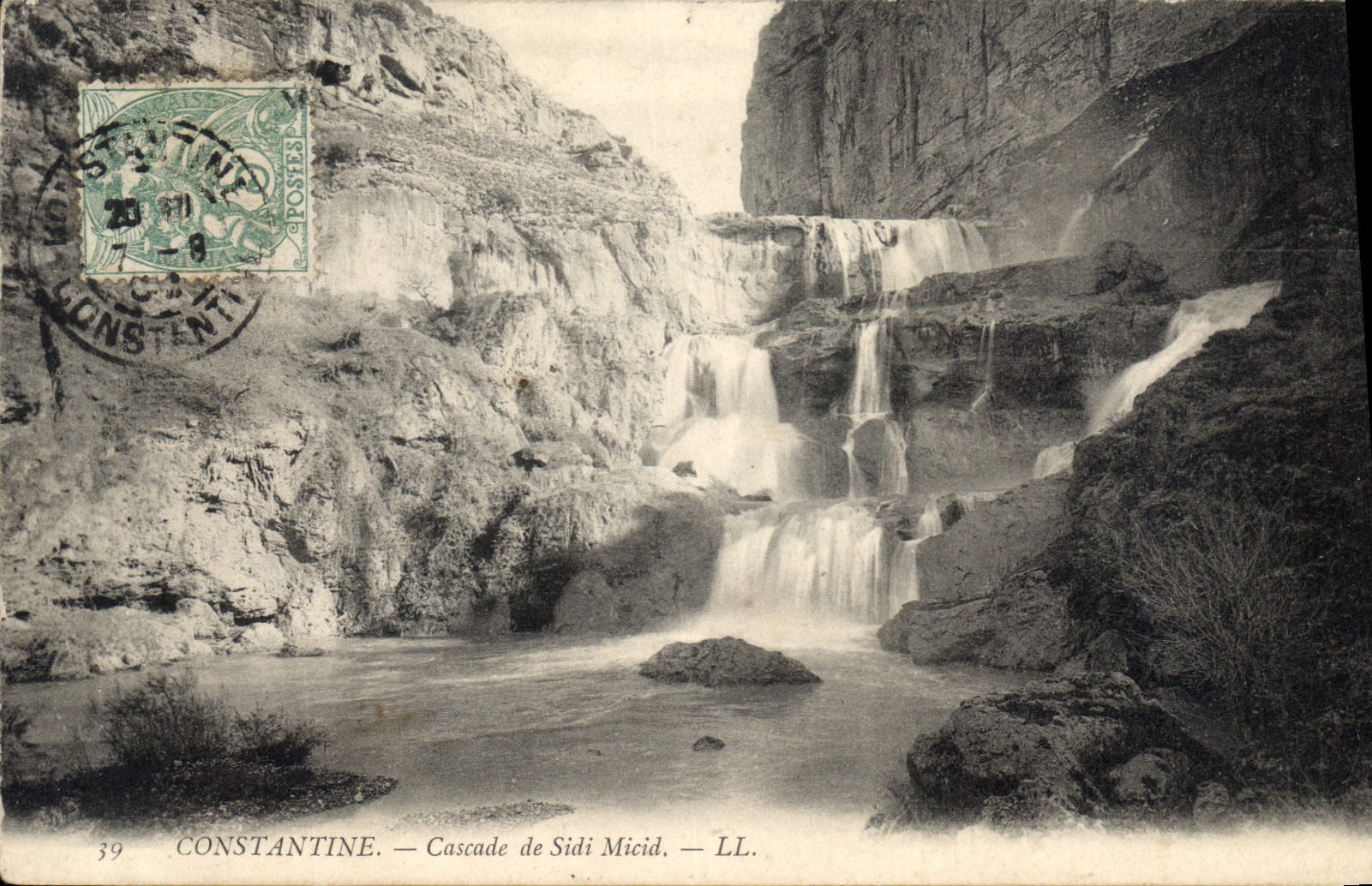 CPA Constantine Cascade de Sidi Micid 