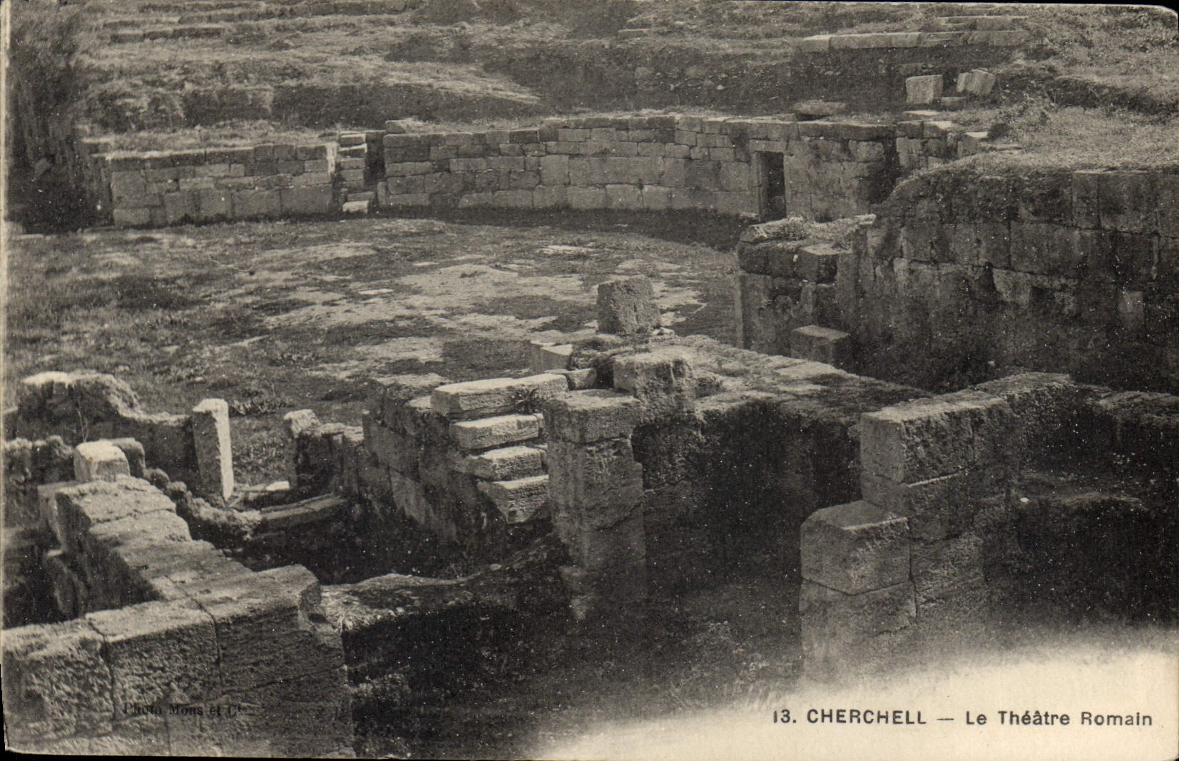 CPA Cherchell Le Theatre Romain 