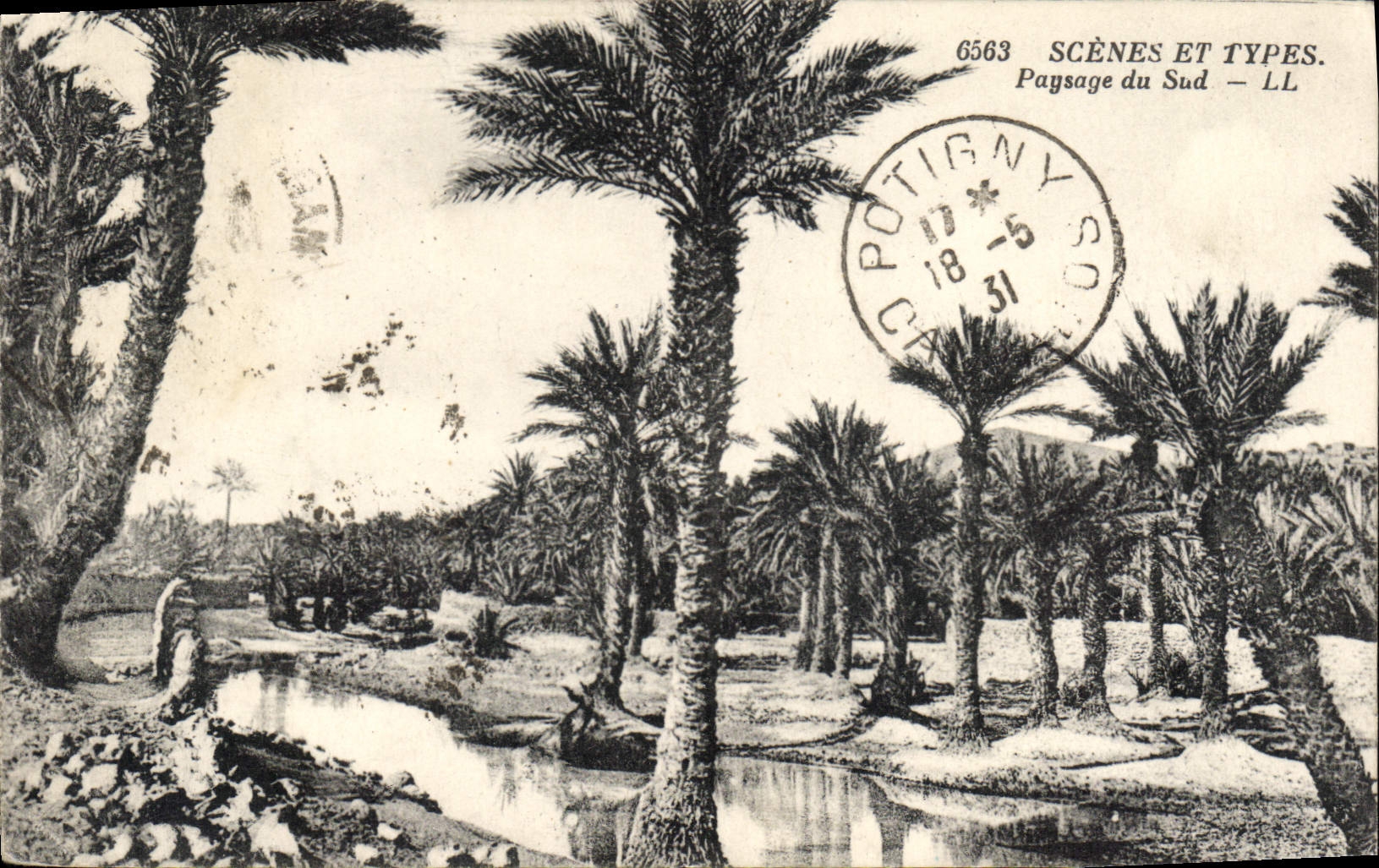 CPA Scenes et Types Paysage du Sud