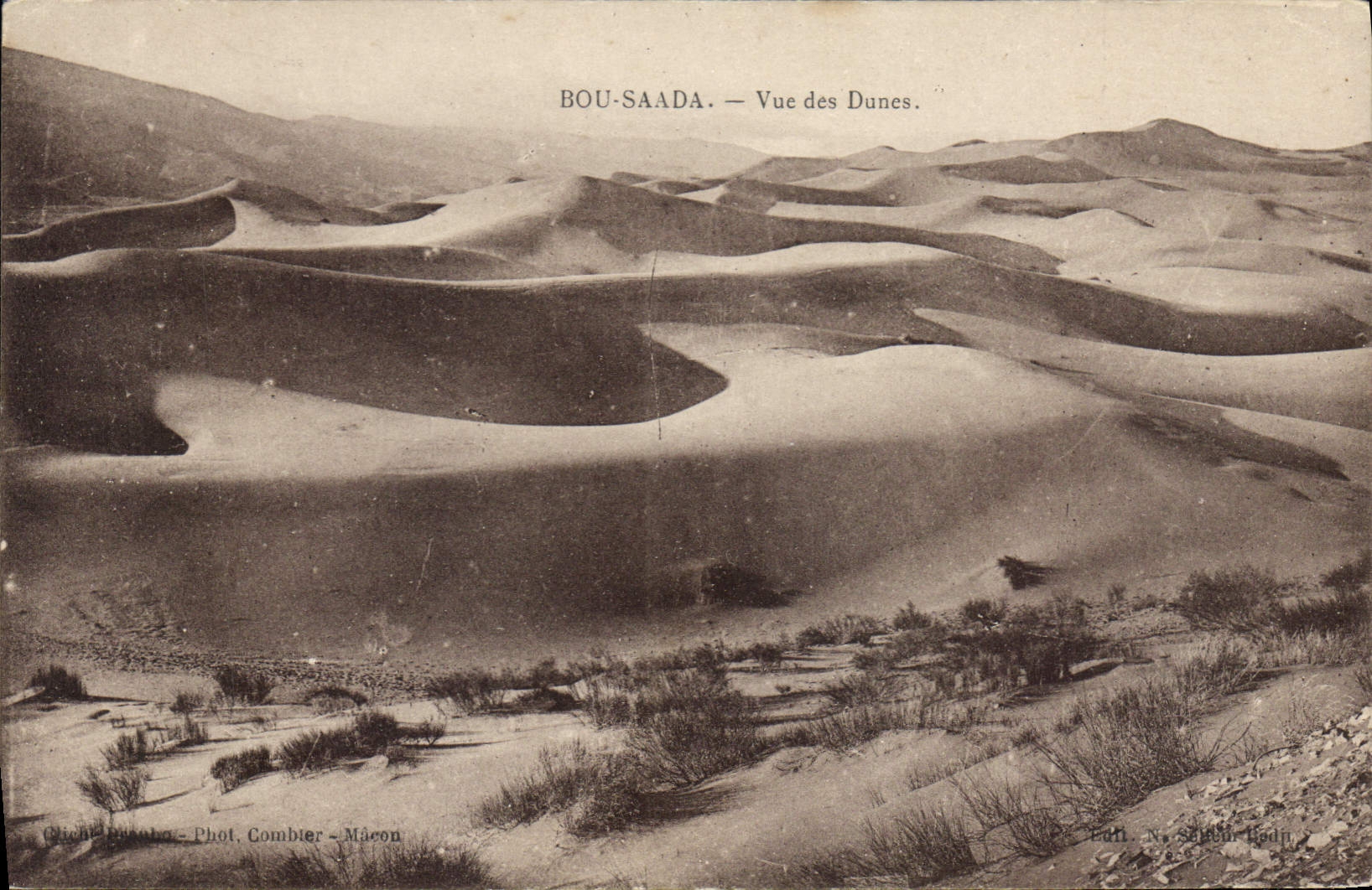 CPA Bou Saada Vue des Dunes 
