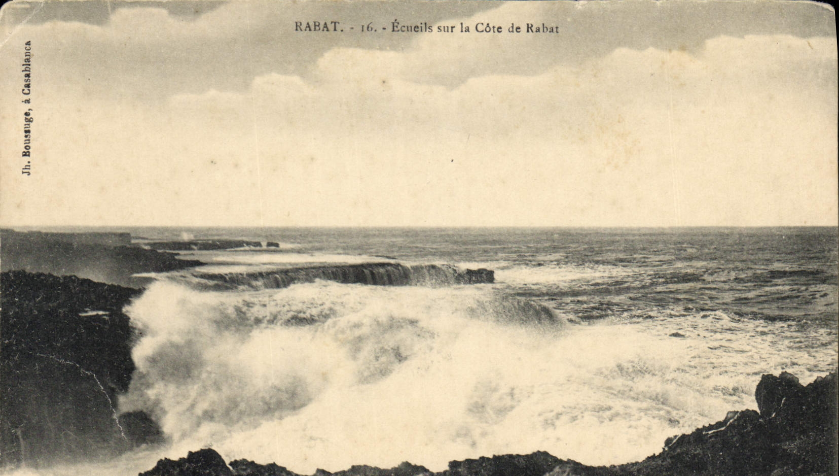 CPA Rabat Ecueils sur la Cote de Rabat 